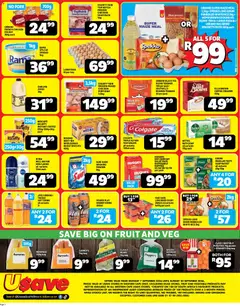 Usave specials catalogue – valid from 07/09/2026 | Page: 2 | Products: Tray, Coffee, Bananas, Pasta