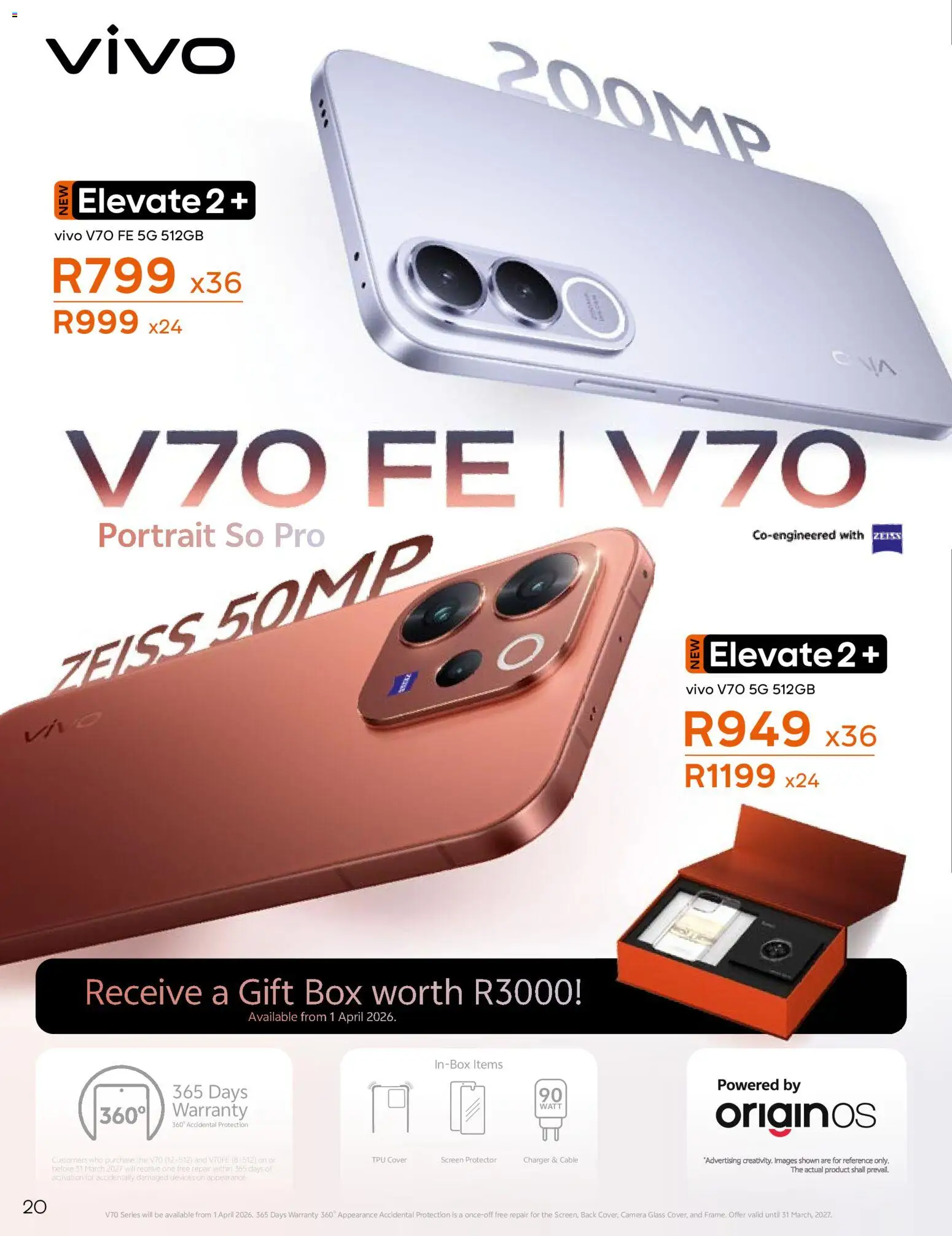New Cell C catalogue – valid from 18.03.2026 | Page: 22 | Products: Cover, Camera, Cable, Box