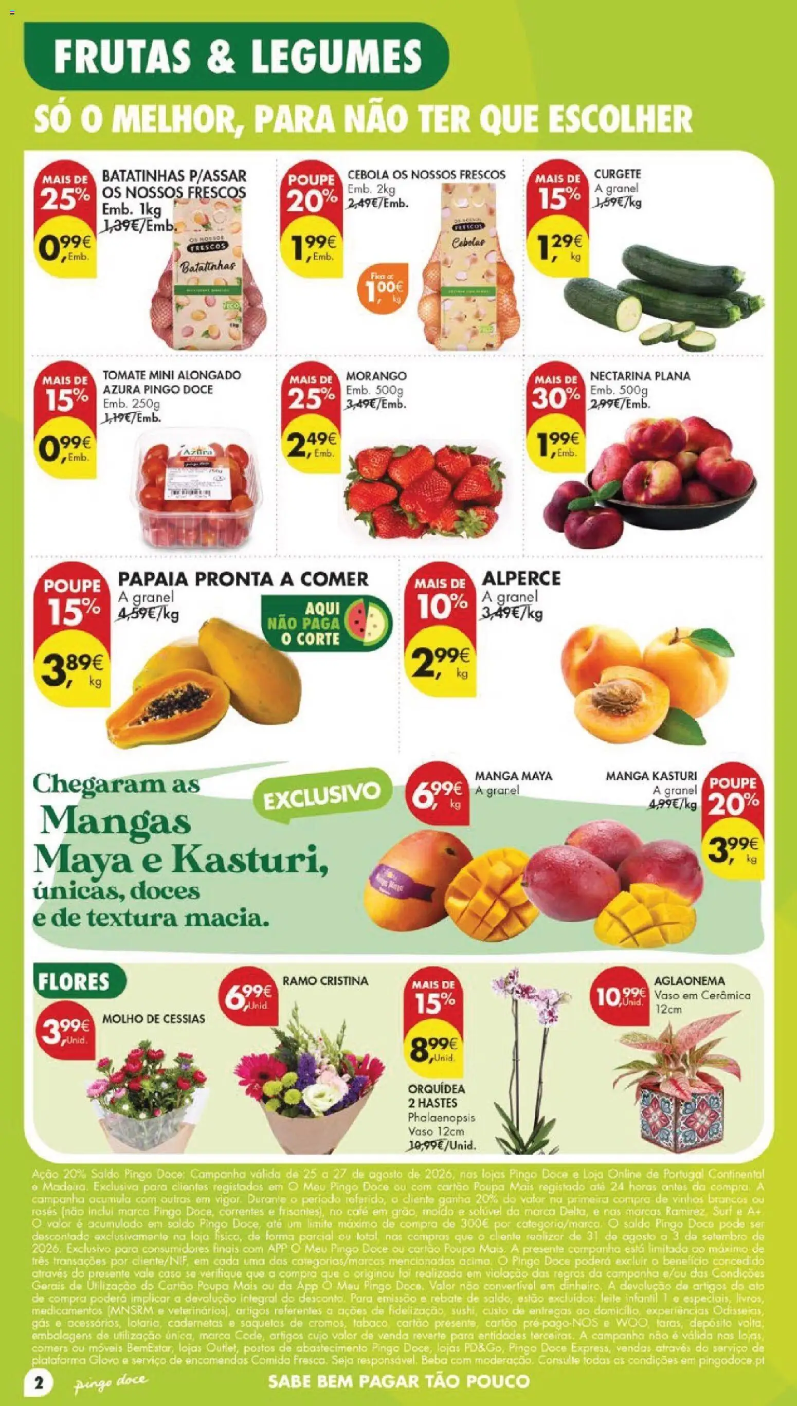 Pingo Doce folheto │ válido de 25/08/2026 | Página: 2