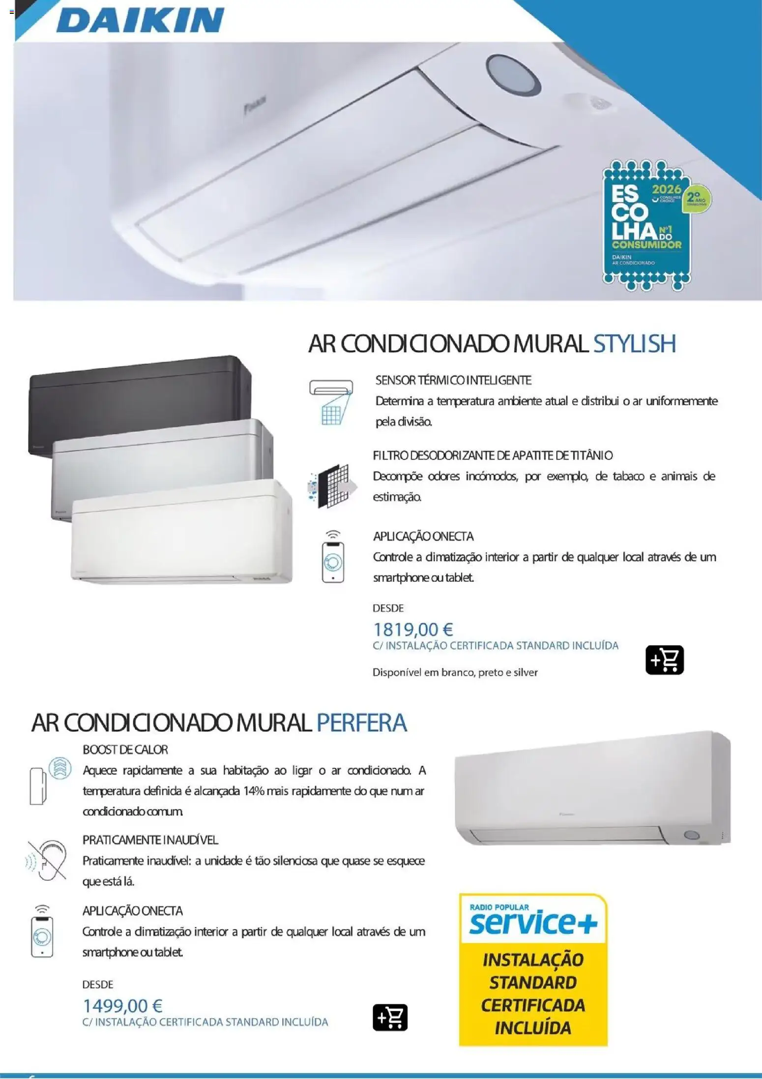 Radio Popular folheto │ válido de 04.06.2026 | Página: 6 | Produtos: Smartphone, Rádio, Ar condicionado, Desodorizante