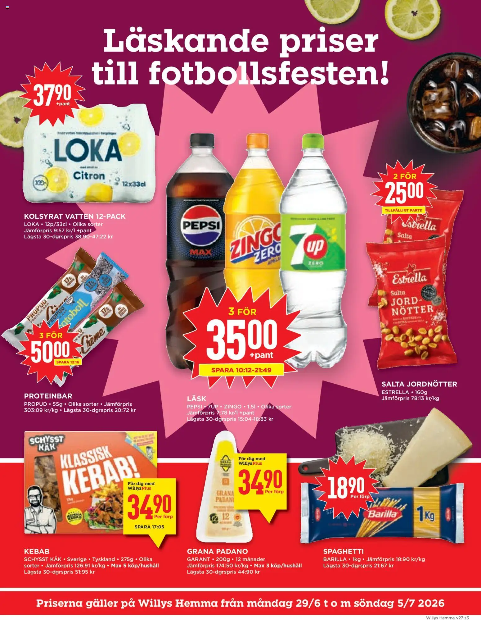 Willys reklamblad aktuell från 29/06/2026 | Sida: 3