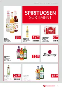 Transgourmet Zustellaktion ab 27.07.2026 gültig | Seite: 23 | Produkte: Gin, Nauriit