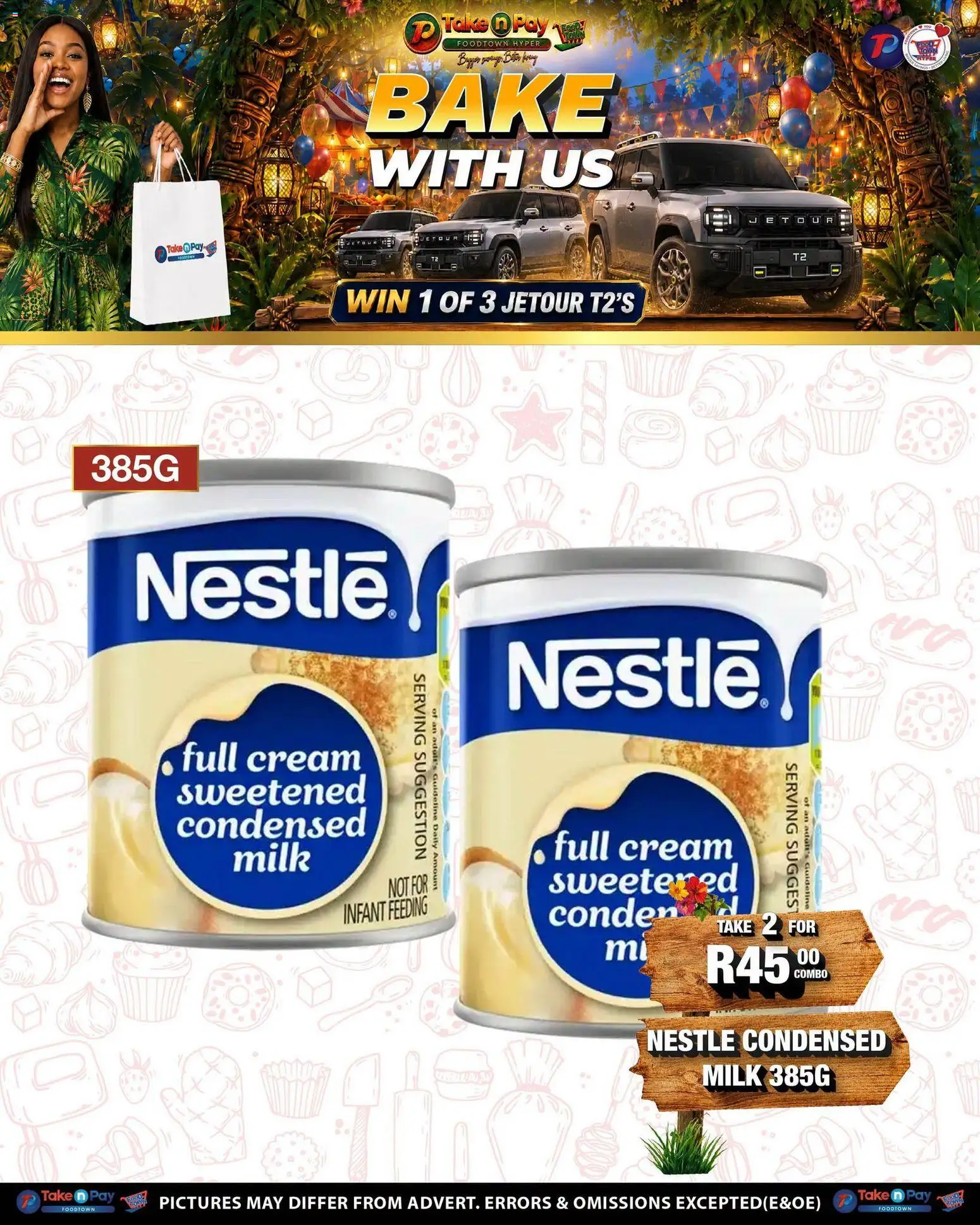 New Take n Pay catalogue – valid from 20/07/2026 | Page: 12 | Products: Milk, Condensed milk, Cream