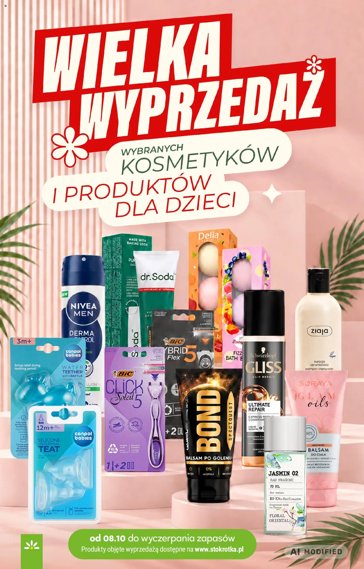 Stokrotka gazetka - Market od 08.10.2026 | Strona: 25 | Produkty: Szampon, Balsam po goleniu