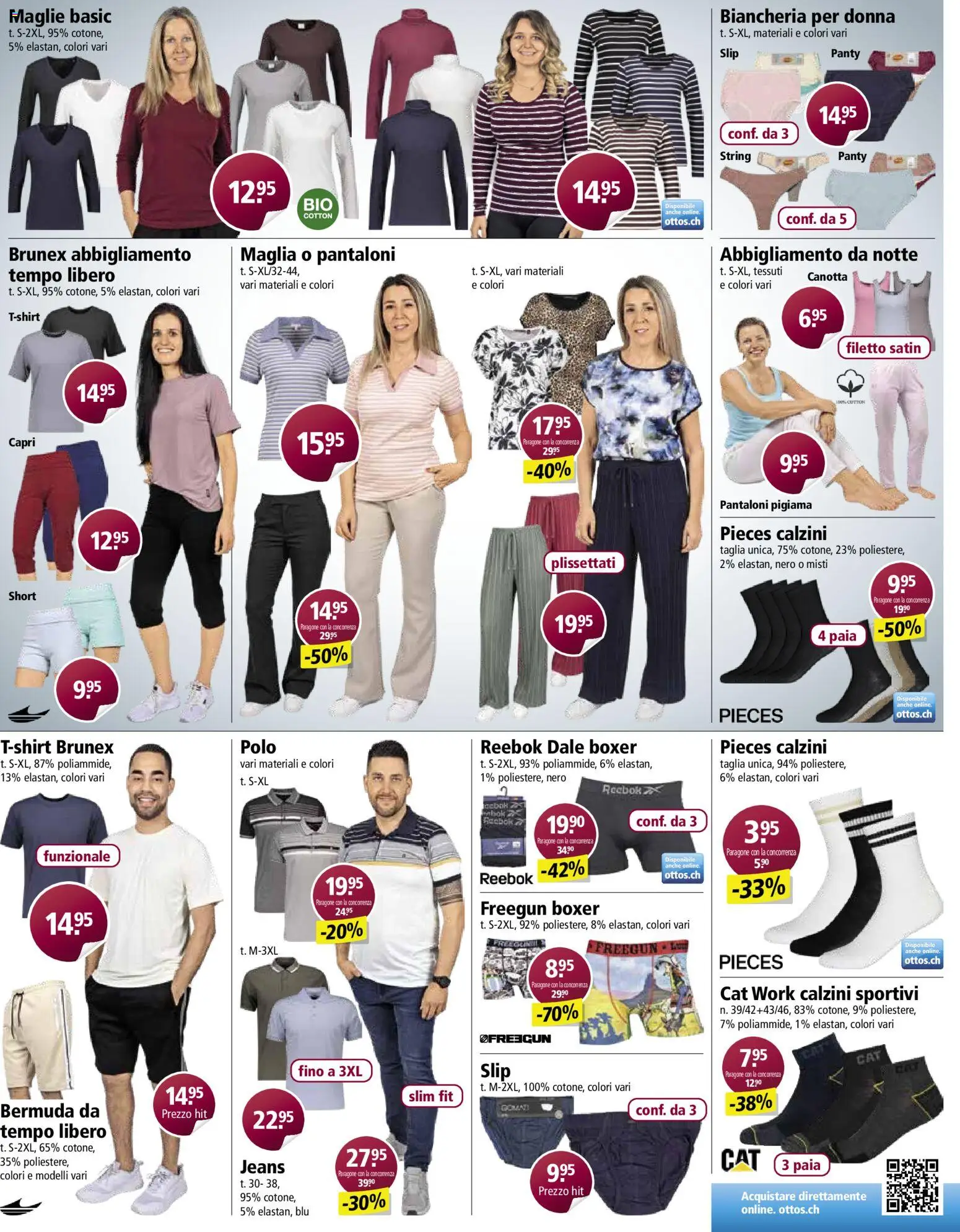 Otto's aktionen IT – gültig ab 28.07.2026 | Seite: 5 | Produkte: String, Boxer, Jeans, Bermuda