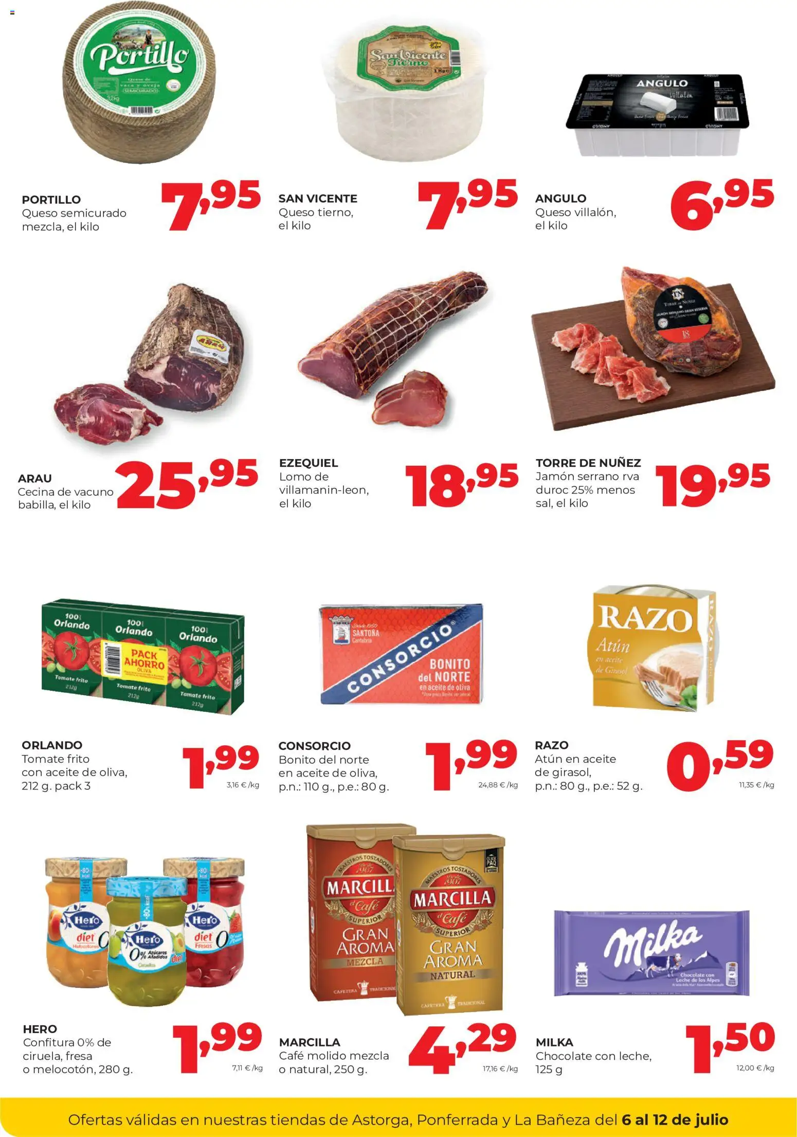 Alimerka Astorga, Ponferrada, La Bañeza │ válido desde el 06/07/2026 | Página: 2