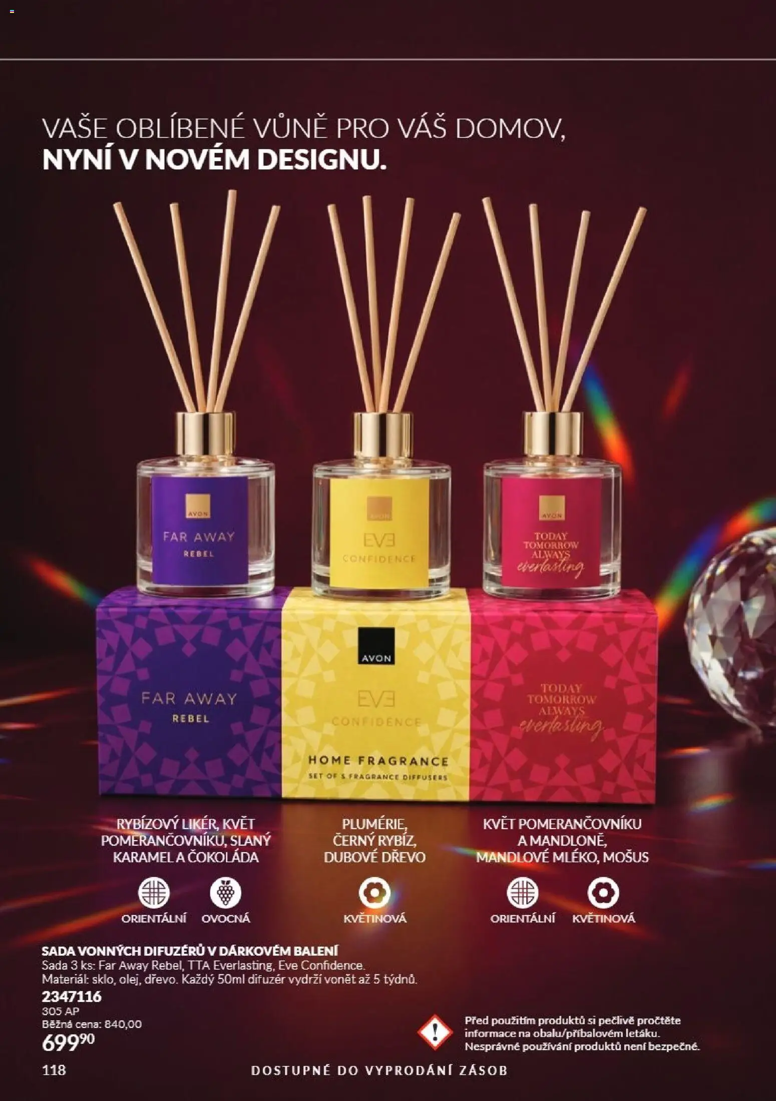 Avon Katalog 11/2026 od 01.11.2026 | Strana: 118 | Produkty: Difuzér, Čokoláda