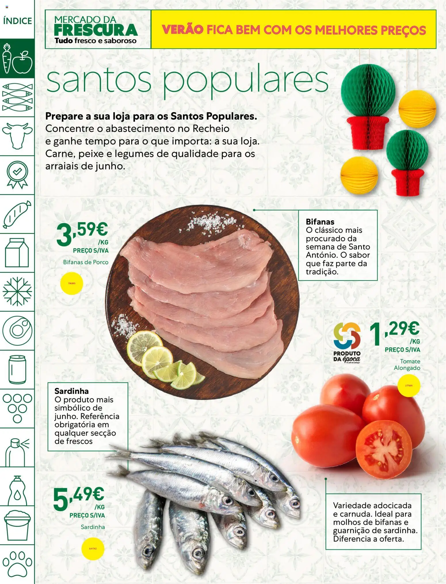 Recheio folheto │ válido de 09.06.2026 | Página: 2 | Produtos: Peixe, Tomate