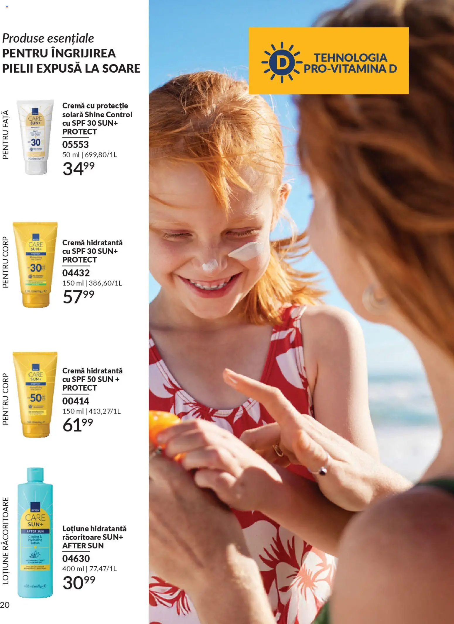 Noul catalog Avon – valabil de la 01.04.2026 | Pagină: 202 | Produse: Arapsaçı, Cremă, Protecție solară