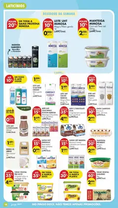 Pré-visualização MANTEIGA MIMOSA, Com sal/Sem sal 250g válido de 19.05.2026 | Página: 18