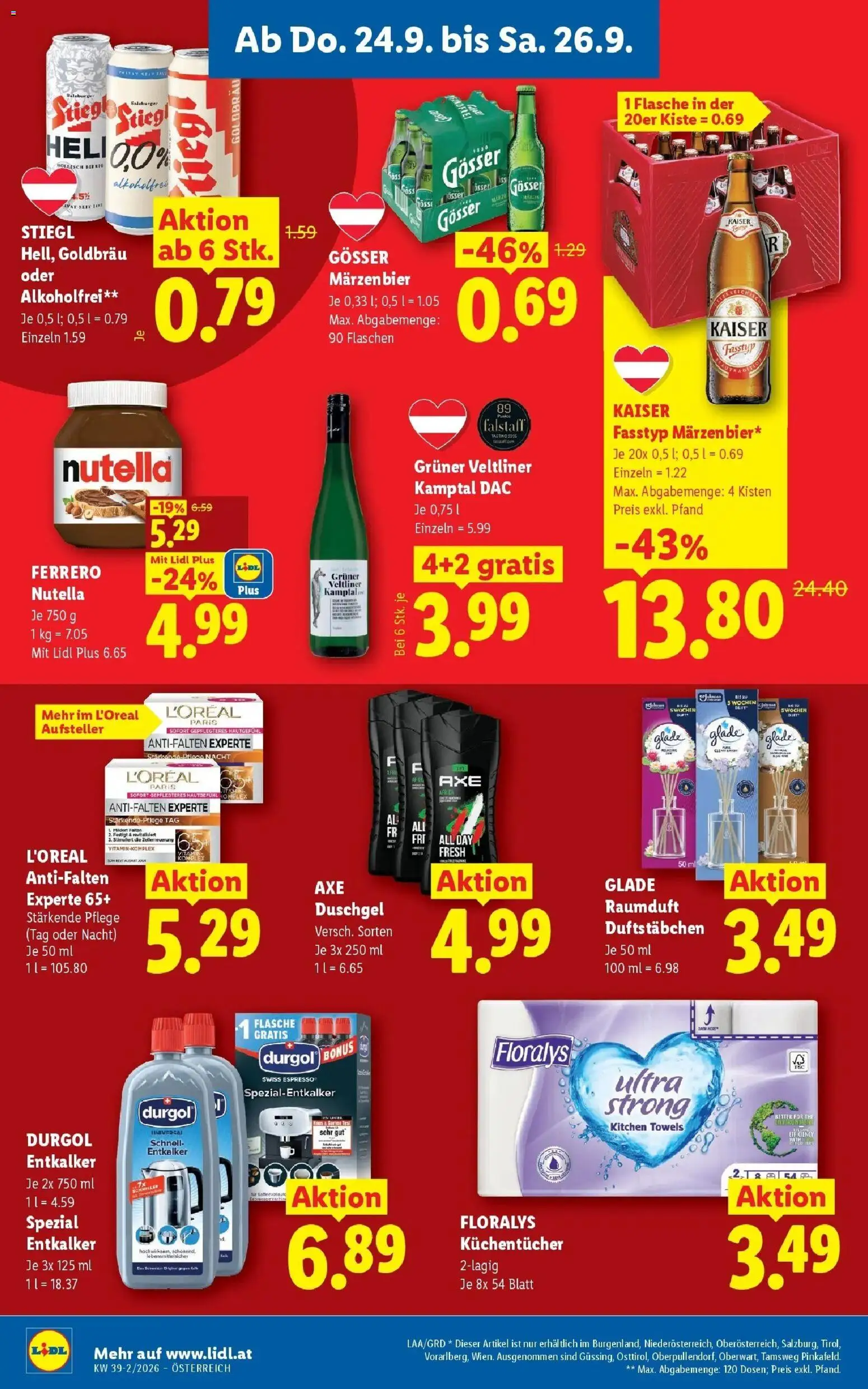 Lidl Flugblatt - Jenbach ab 24.09.2026 - Angebote ab donnerstag | Seite: 18