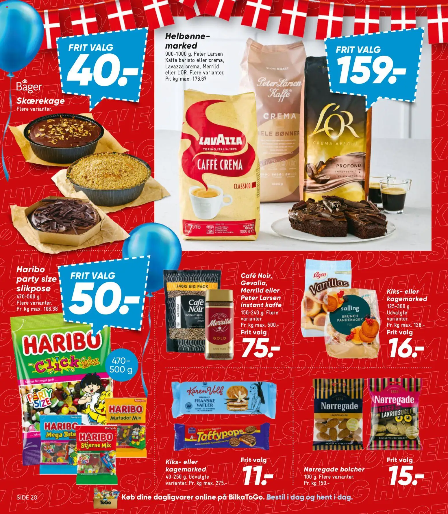 Bilka tilbudsavis – gyldig fra 24/07/2026 | Side: 24 | Produkter: Kaffe, Bønner, Lakrids, Vafler