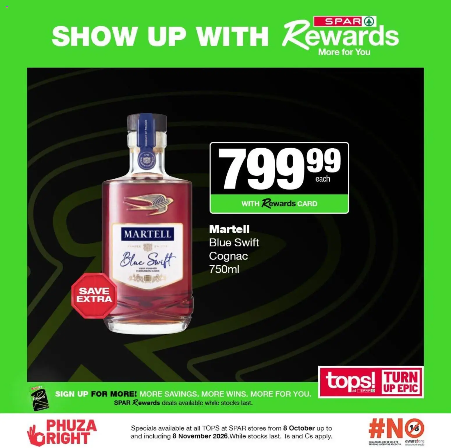 New Tops at Spar catalogue – valid from 08/10/2026 | Page: 12 | Products: Cognac