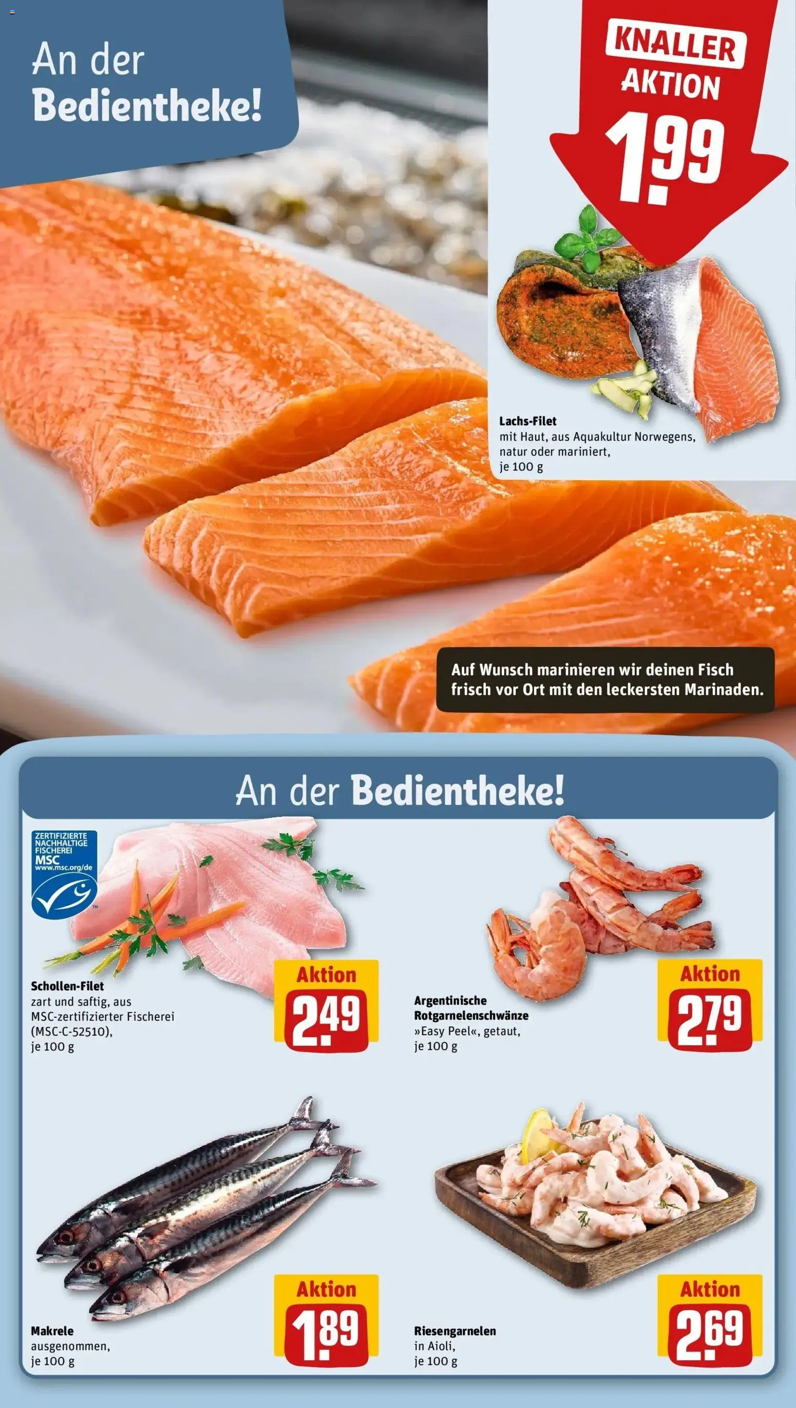 REWE Prospekt ab 03.08.2026 zum Blättern » Angebote | Seite: 29 | Produkte: Fisch, Makrele