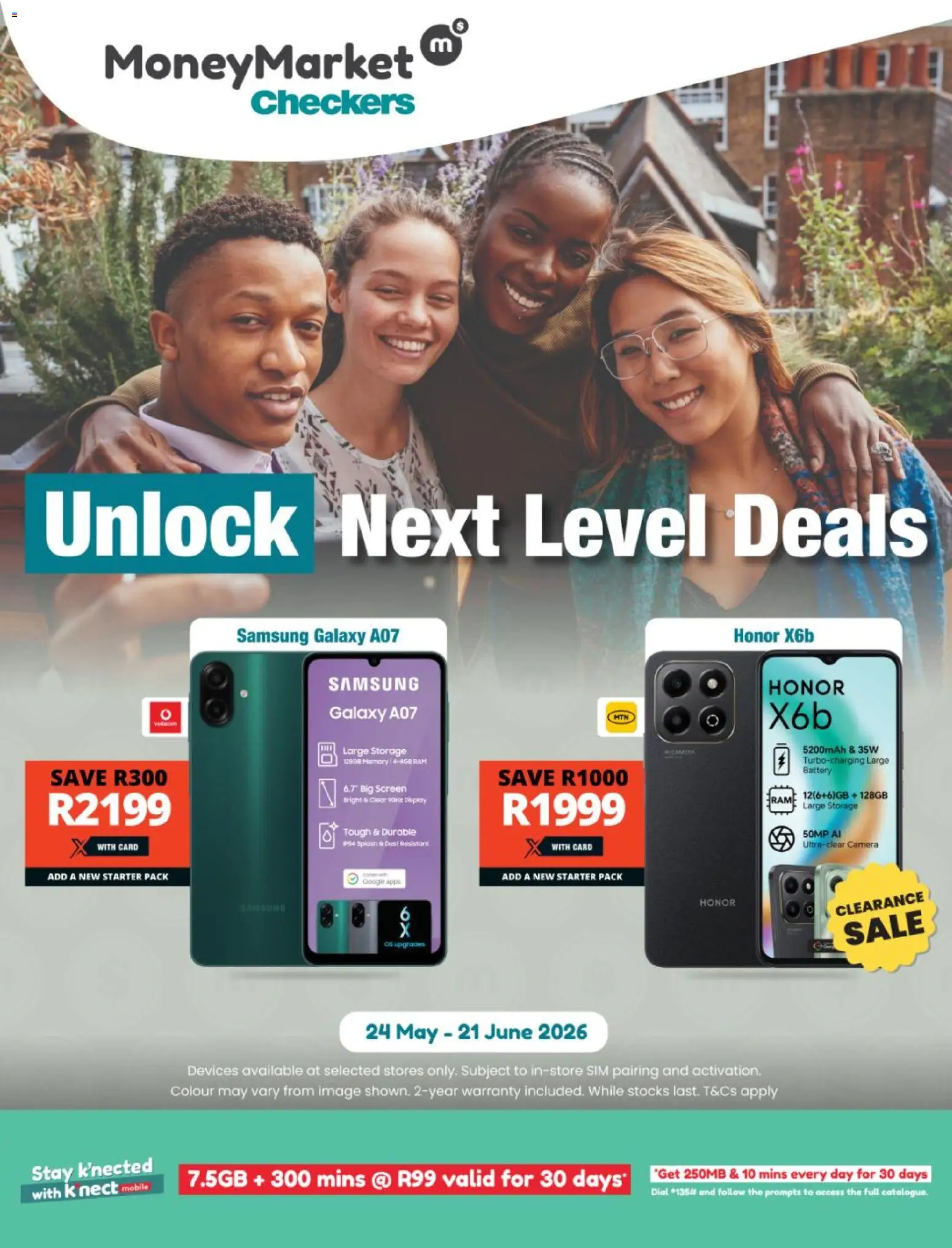 New Checkers catalogue – valid from 24.05.2026 | Page: 1 | Products: Sim, Camera, Battery