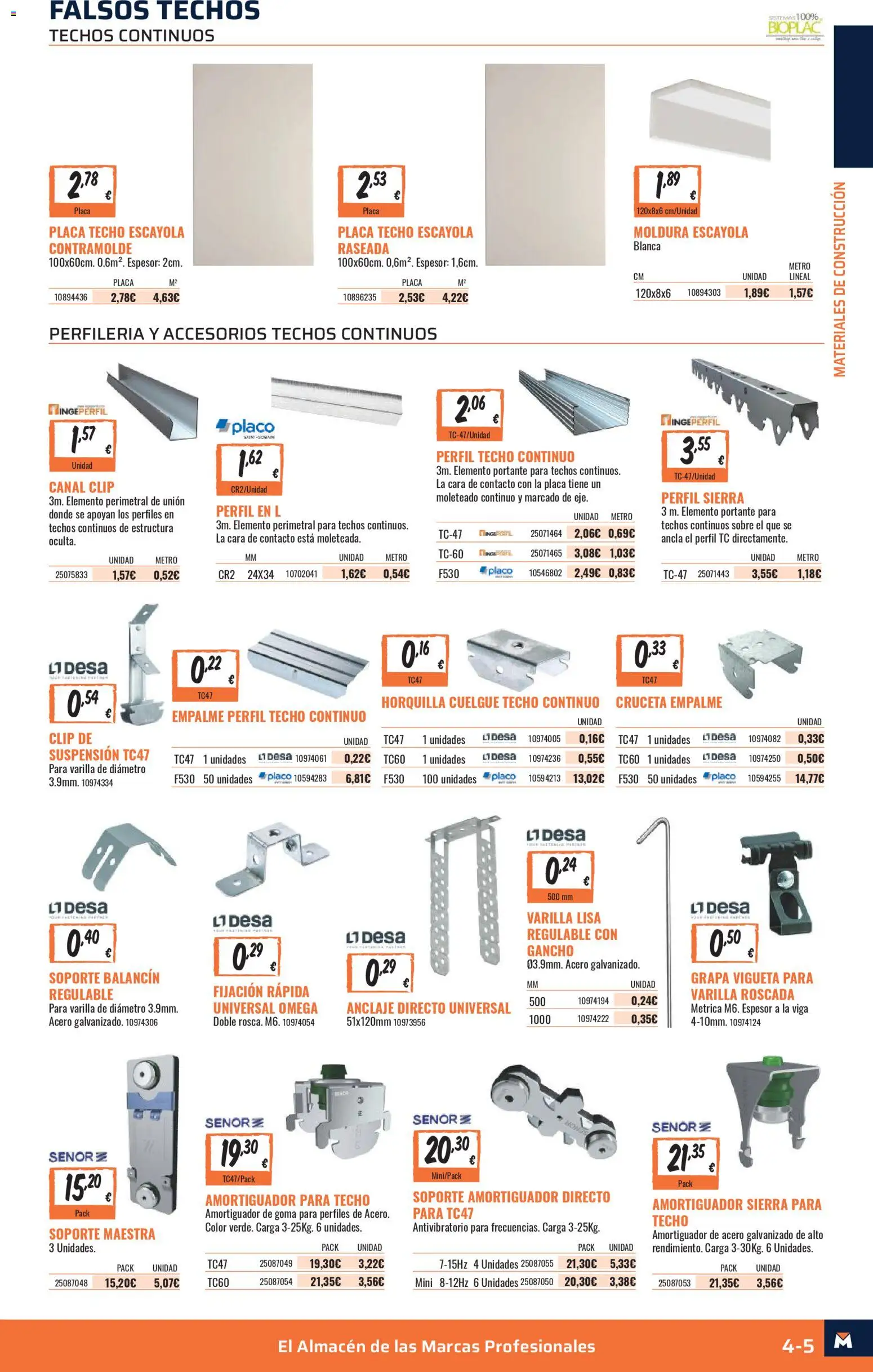Obramat - Reformas Otono Imprenta Almacenes 37 Vilanova 2026 │ válido desde el 09/10/2026 | Página: 5 | Productos: Horquilla, Omega