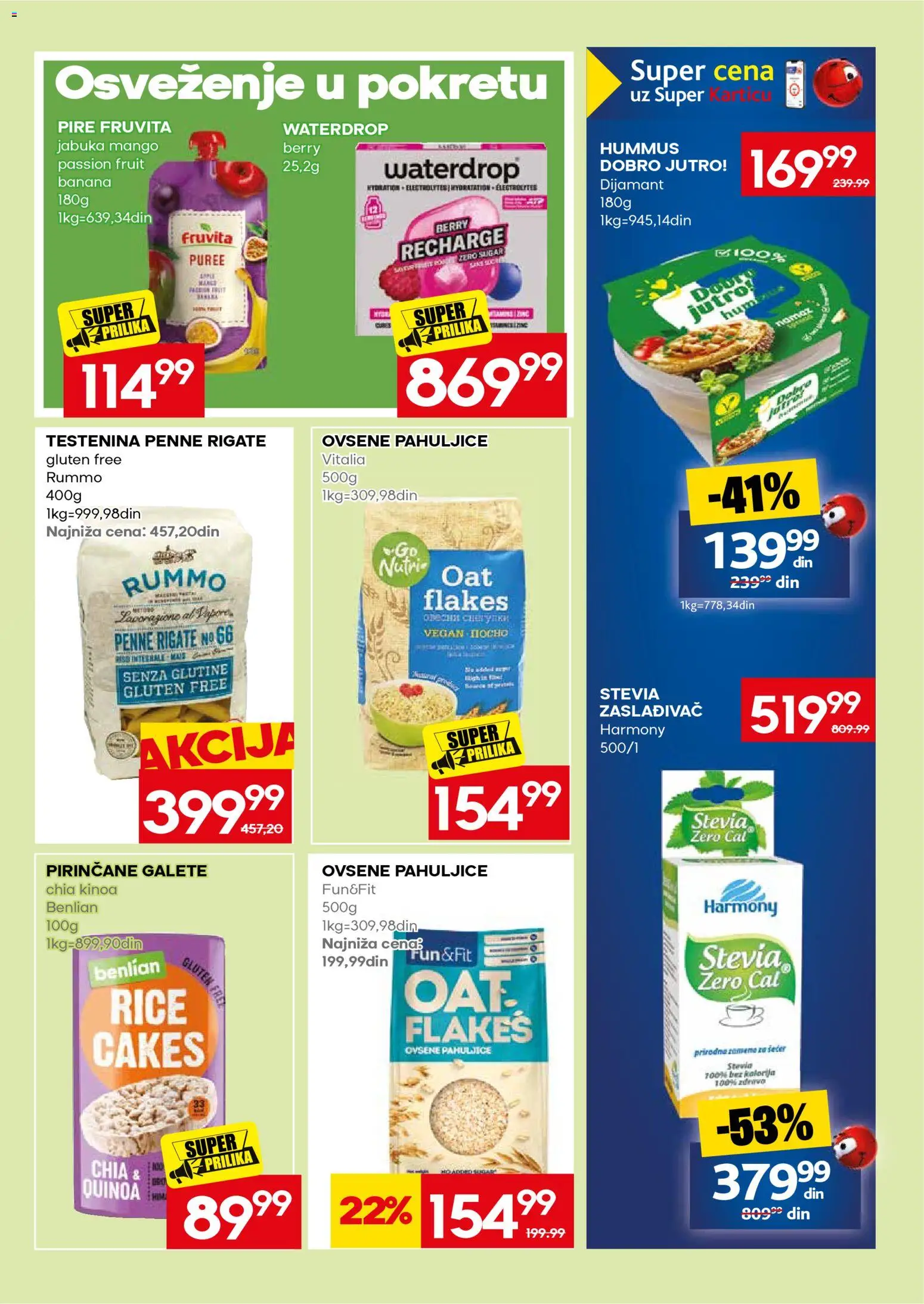 Mercator katalog - važi od 31.08.2026 | Strana: 31 | Proizvode: Banana, Testenina, Mango, Quinoa