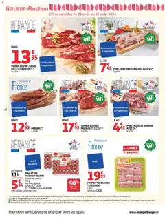 Auchan - Prévisualisation de Auchan Rentrée scolaire hypers valide à partir de 25/08/2026 | Page: 36 | Produits: Steak, Viande, Porc, Basse côte