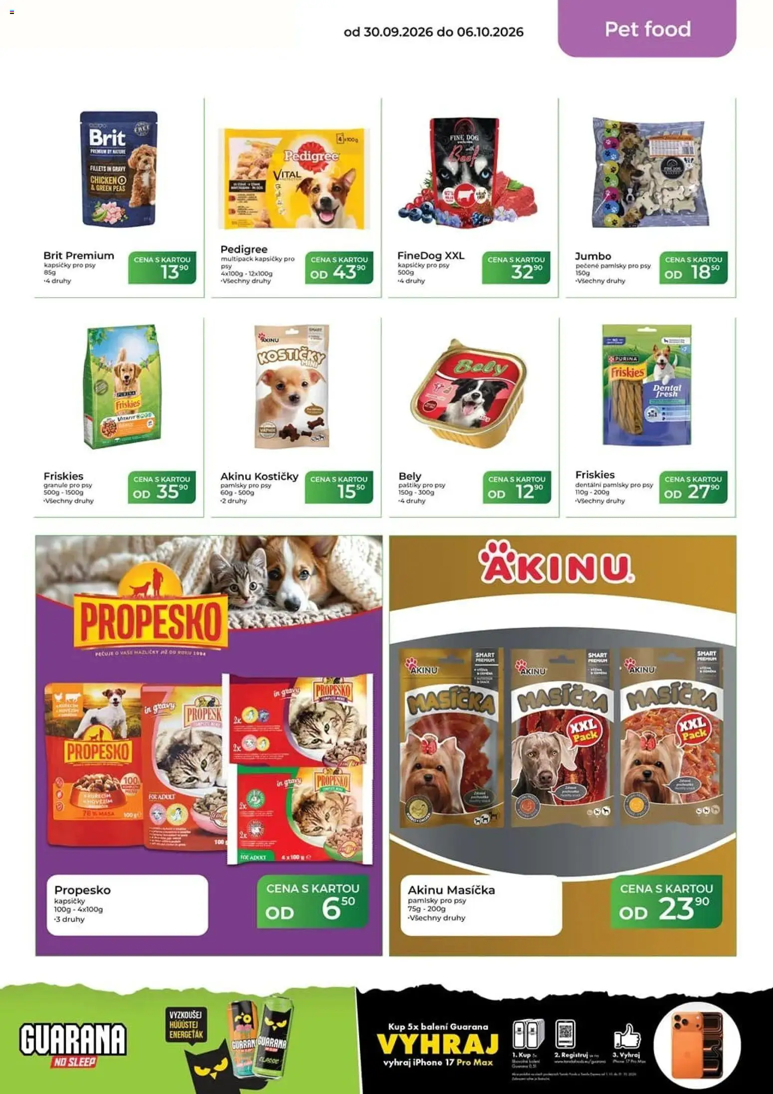 Tamda Foods leták od 30.09.2026 | Strana: 47 | Produkty: Granule pro psy, Granule, Iphone, Pedigree
