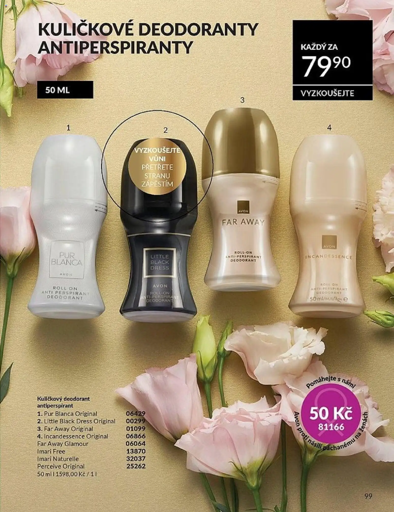 Avon Katalog 06/2026 od 01.06.2026 | Strana: 99 | Produkty: Deodorant, Antiperspirant