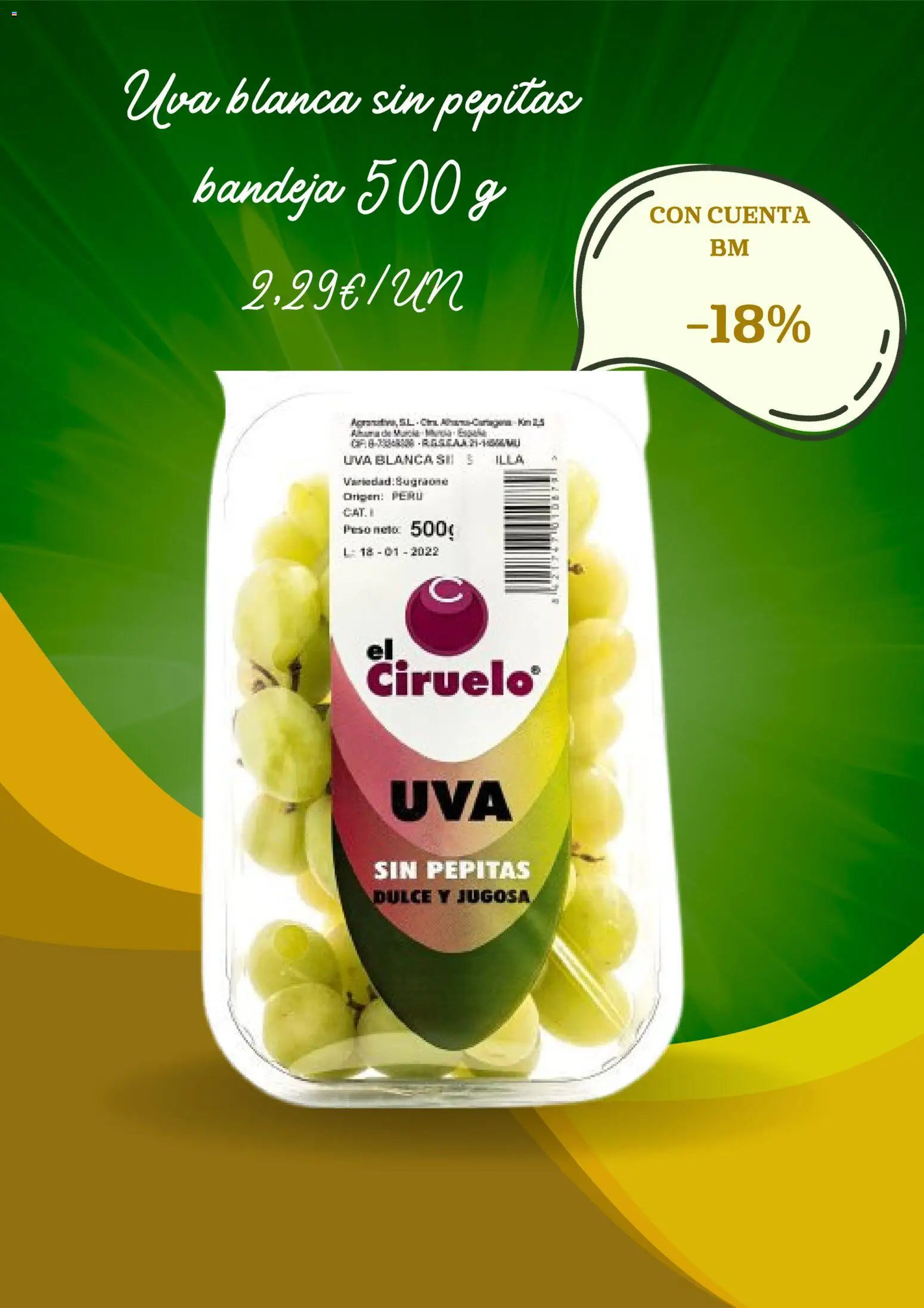 BM Supermercados folleto │ válido desde el 12/10/2026 | Página: 3 | Productos: Dulce, Peso, Bandeja