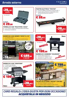 Anteprima del volantino Eurobrico volantino valido a partire dal 16.04.2026 | Pagina: 8 | Prodotti: Barbecue, Barbecue a gas, Piano cottura, Fornello