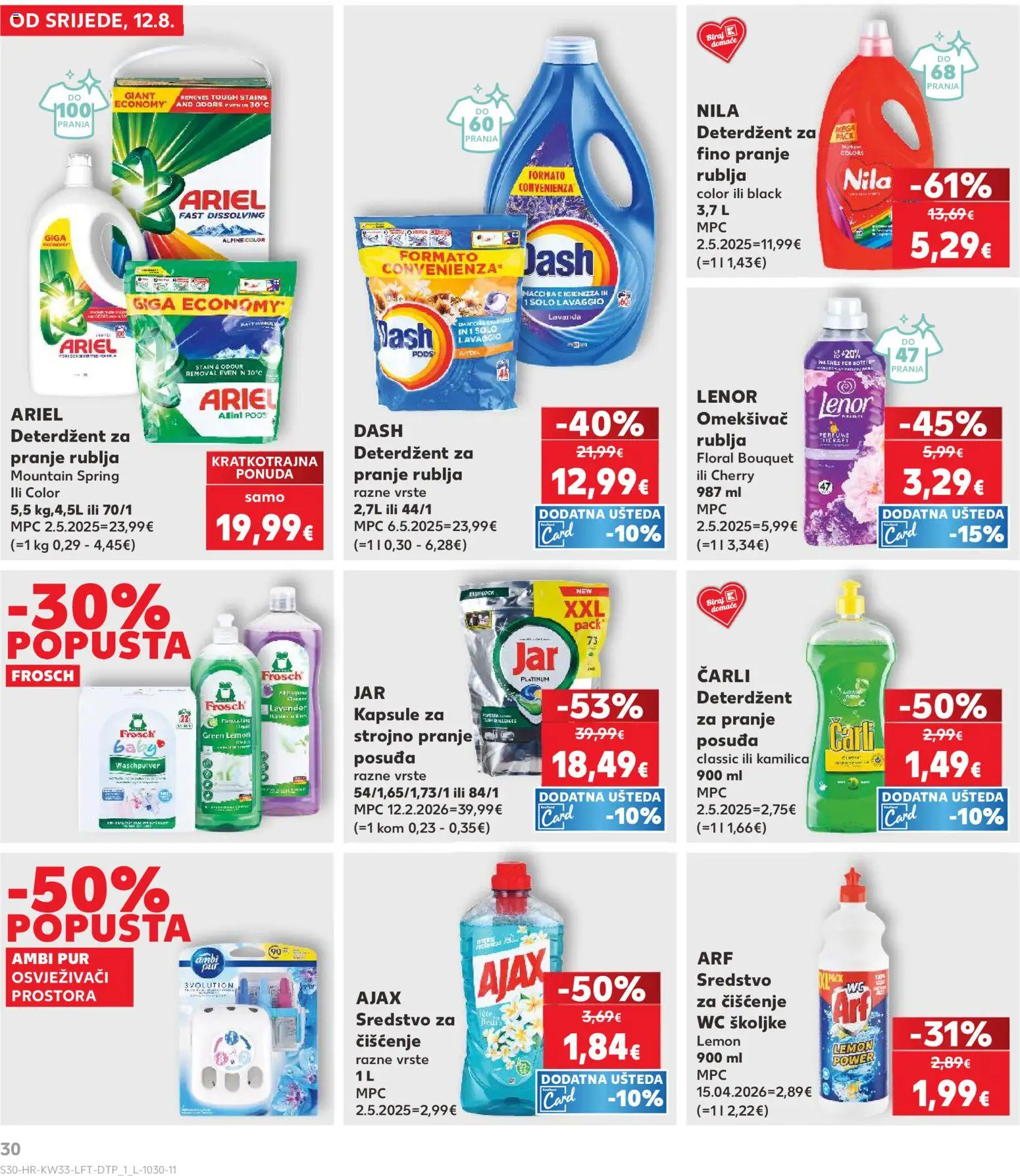Kaufland katalog | vrijedi od 12.08.2026 | Stranica: 30