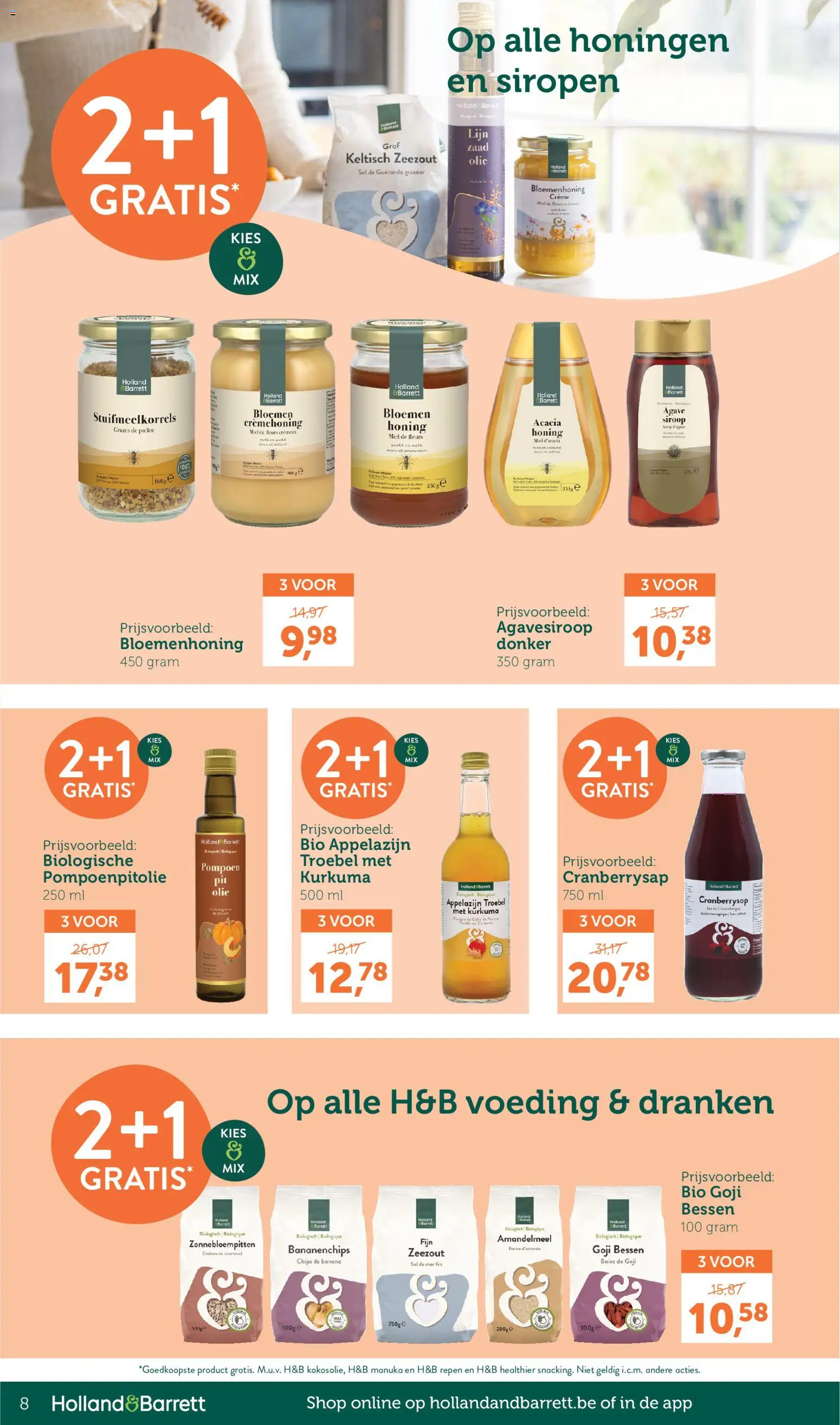 {H1} | Pagina: 8 | Producten: Bloemen, Lijn, Repen, Olie