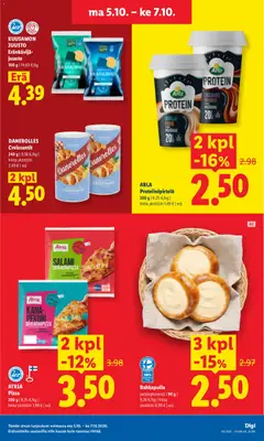 Lidl-mainoslehti voimassa 05/10/2026 alkaen | Sivu: 7