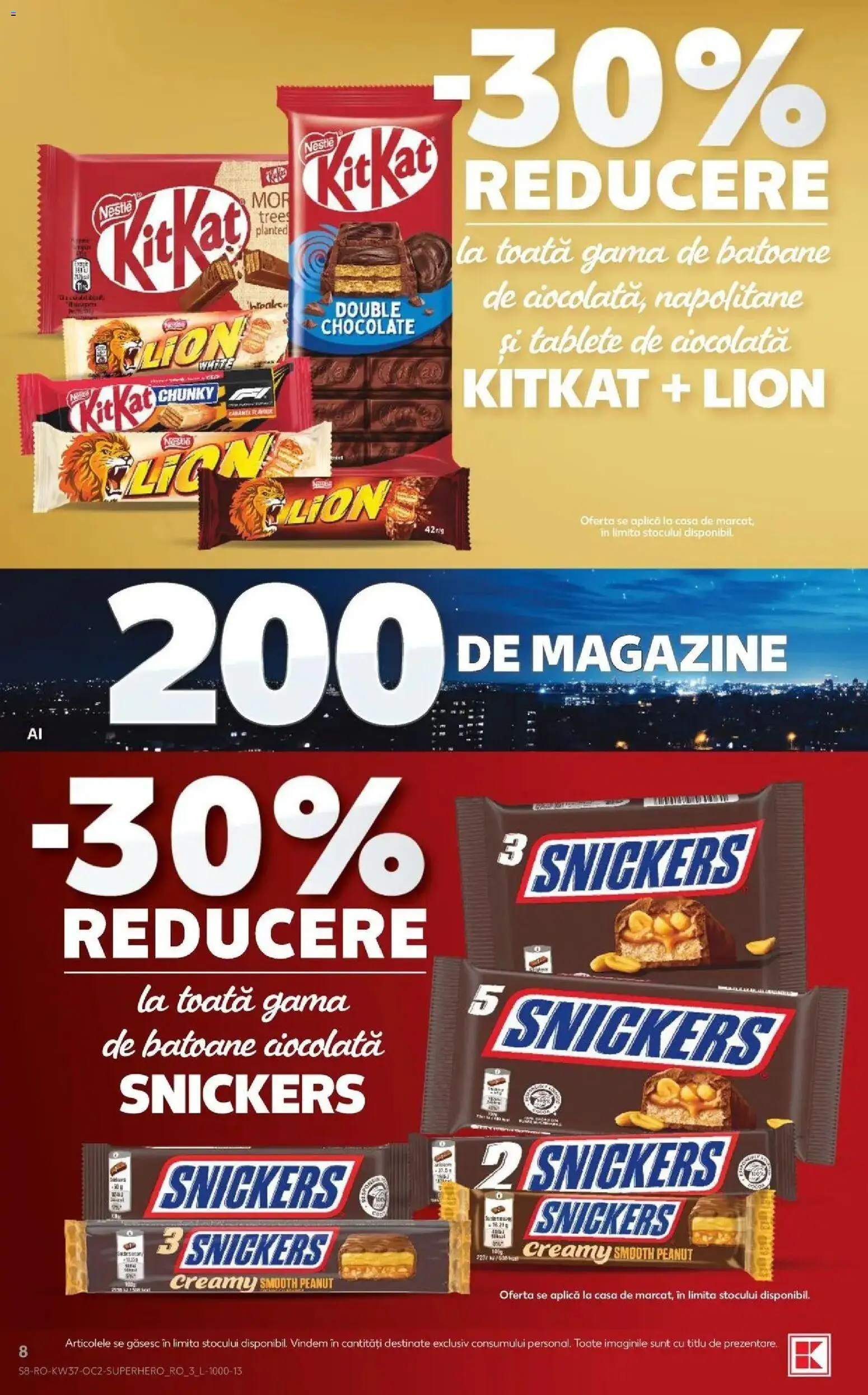 Kaufland Viseu de Sus 09.09.2026 - Revista si Oferta | Pagină: 8 | Produse: Aplică, Napolitane, Ciocolată