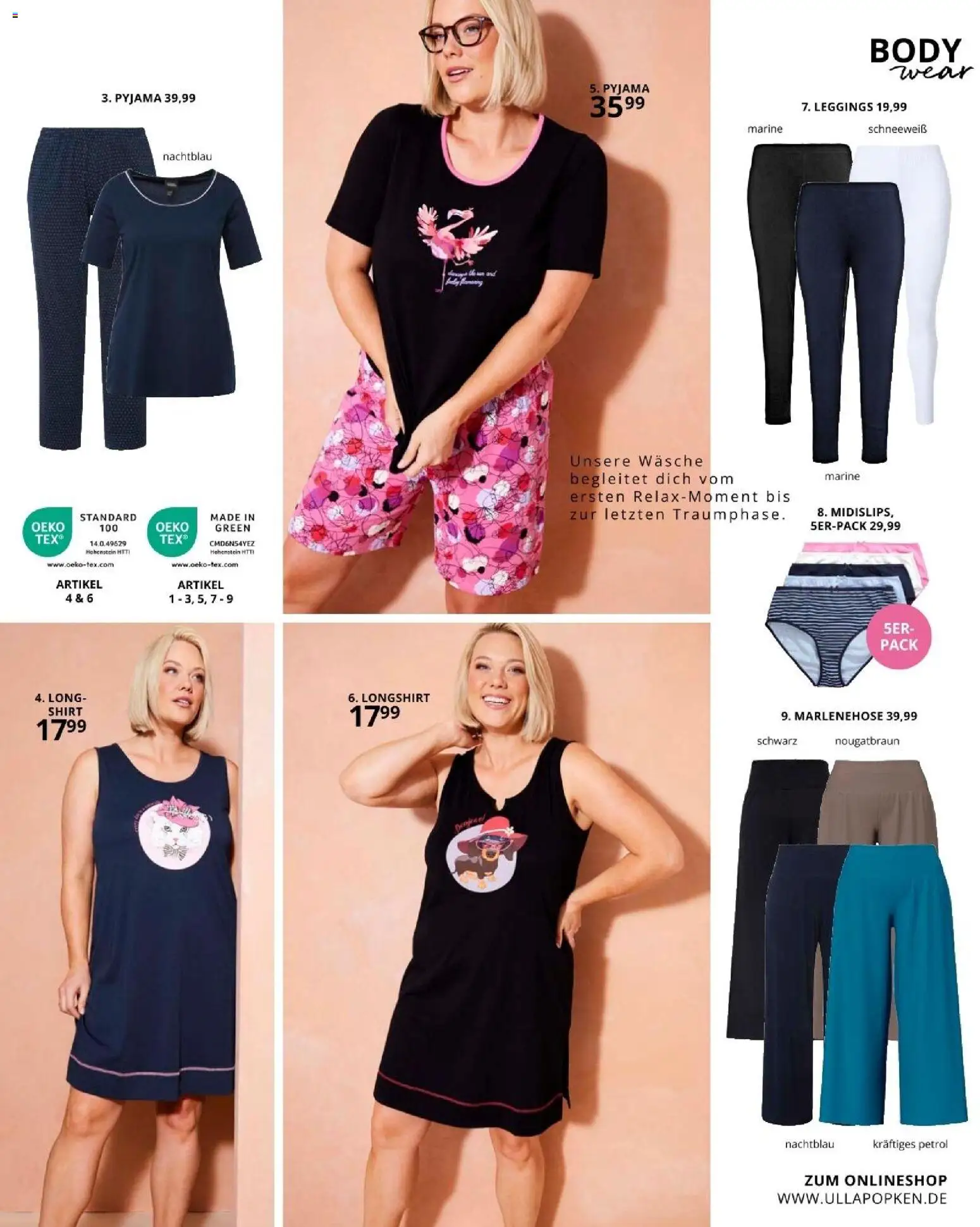 Ulla Popken akciós ujság - amely érvényes a következő dátumtól: 01.06.2026 | Oldal: 97 | Termékek: Body, Leggings