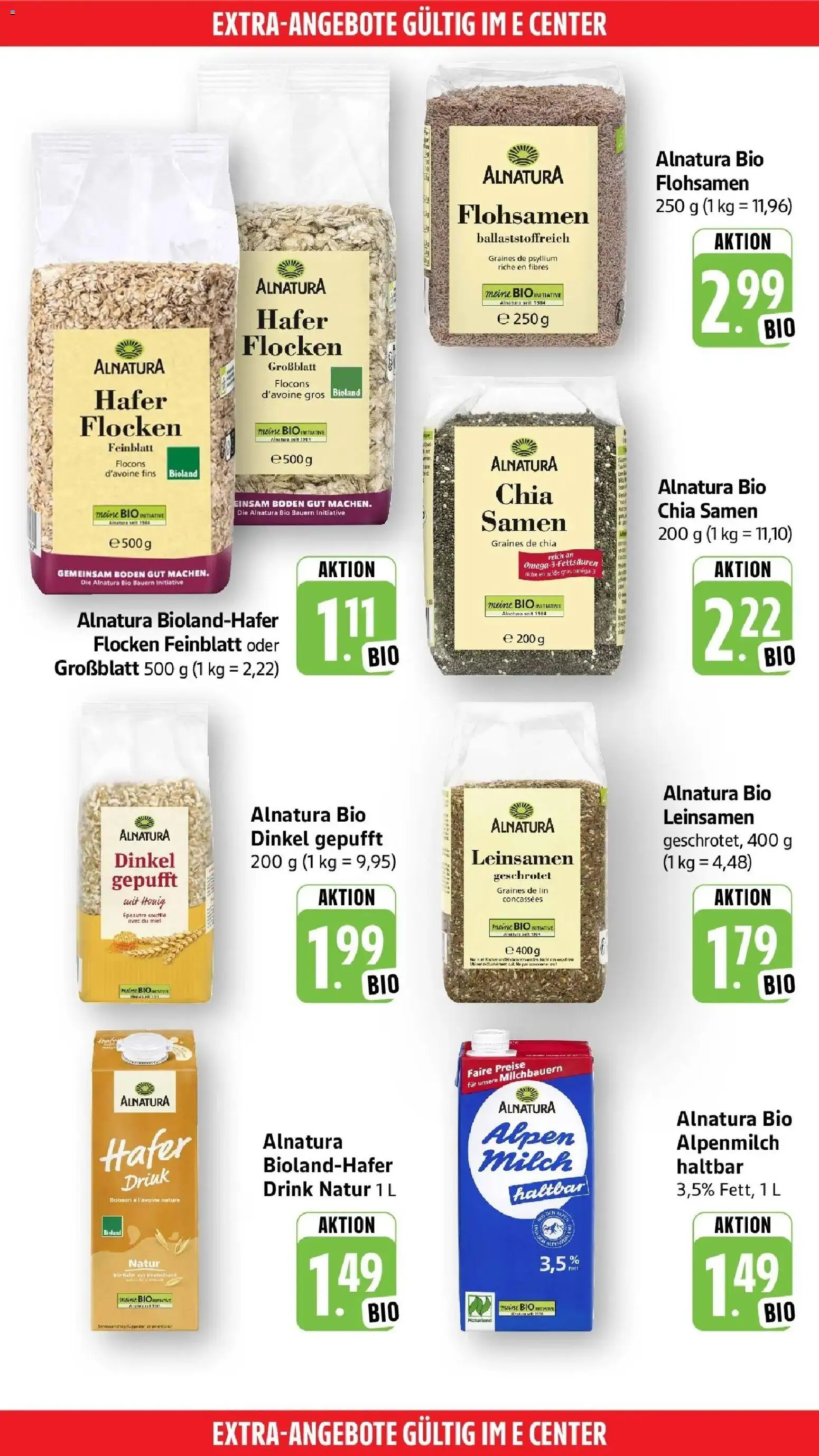 Edeka Prospekt Überlingen (ab 03.08.2026) » Angebote Online | Seite: 43 | Produkte: Milch, Flocken