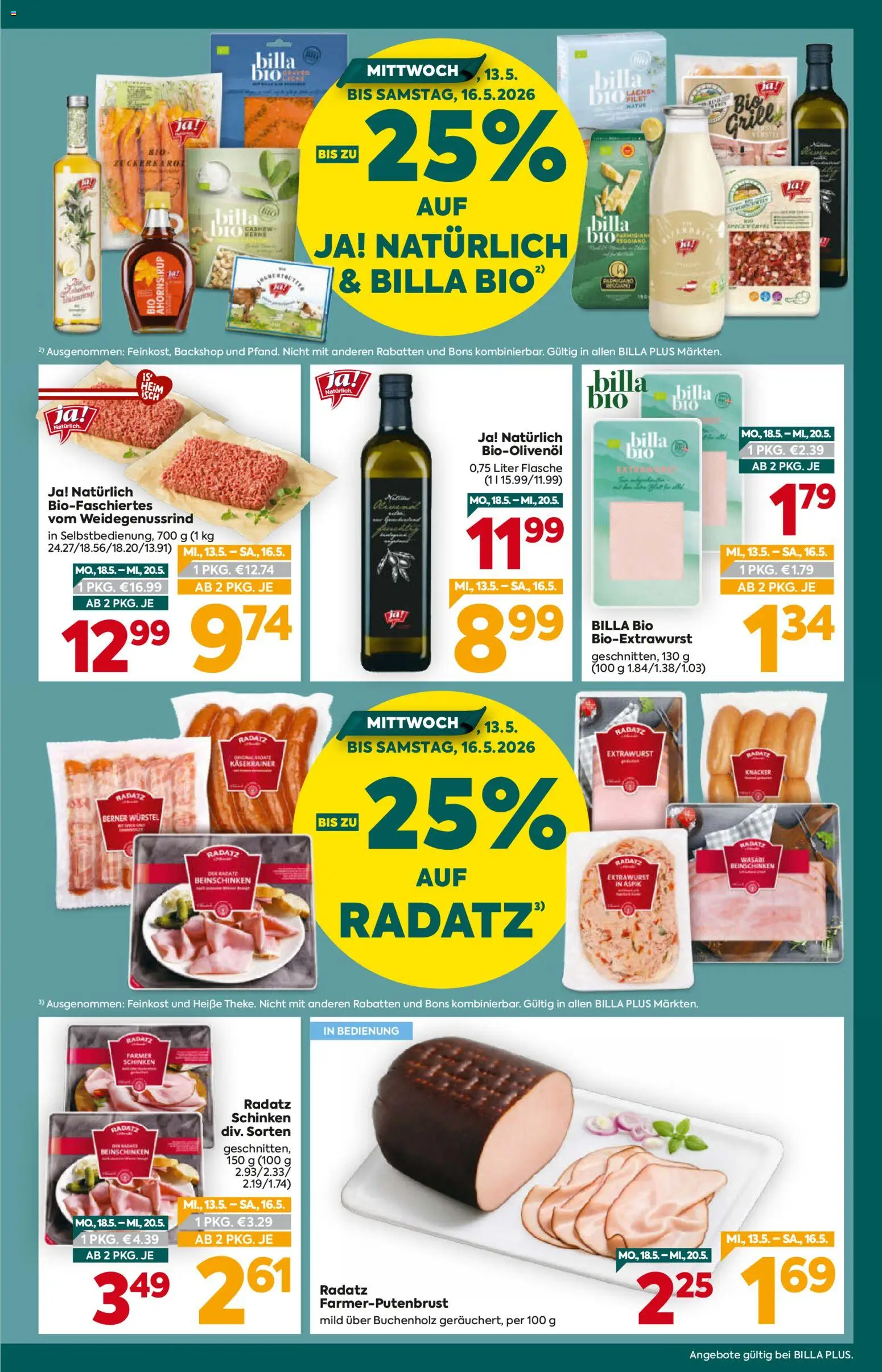 Billa Plus Flugblatt -  gültig ab 13.05.2026 | Seite: 3