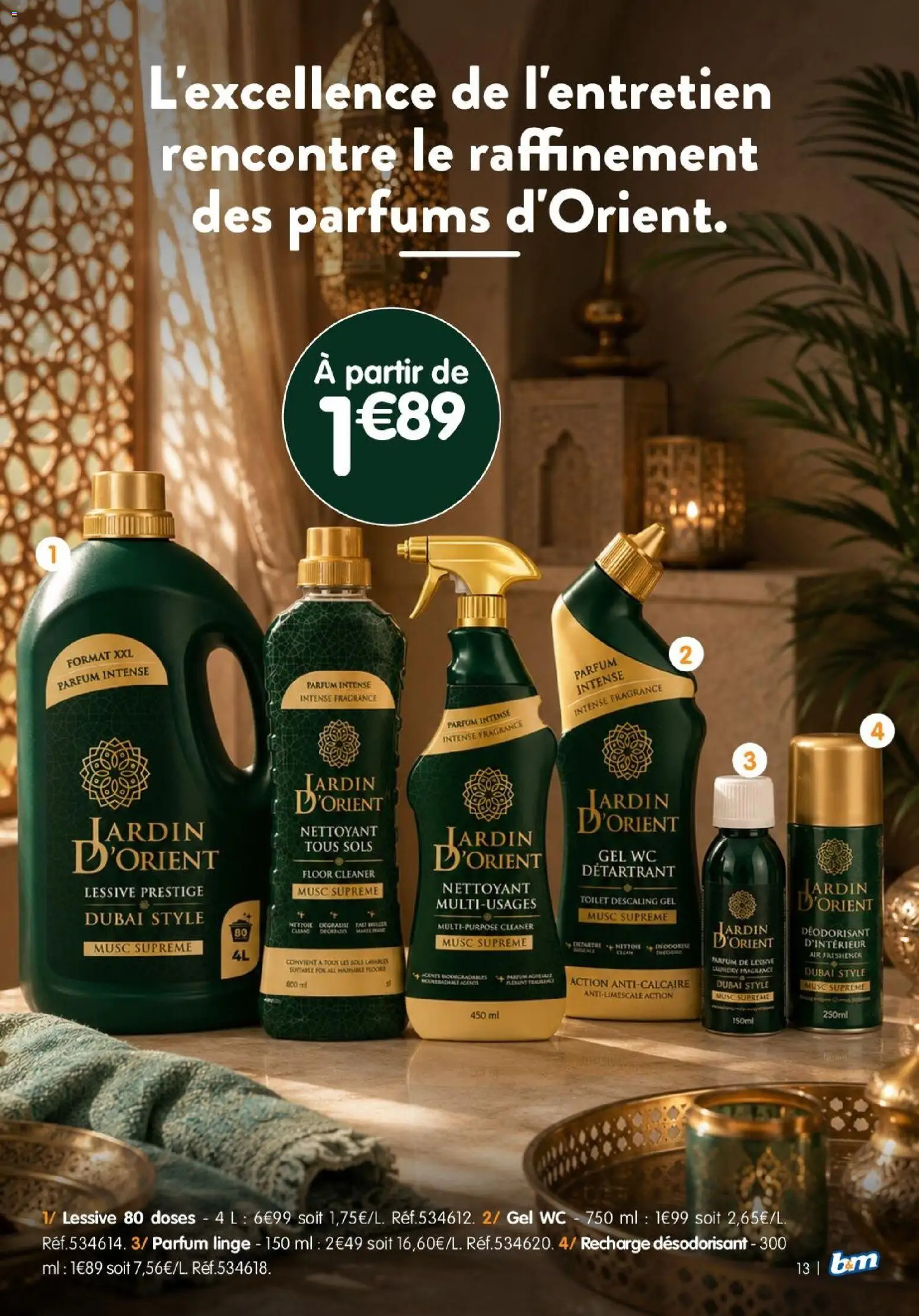 {H1} | Page: 13 | Produits: Parfums, Parfum, Désodorisant, Détartrant
