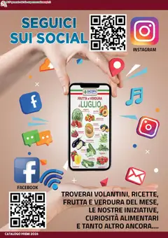 Anteprima del volantino Sacoph volantino Premi valido a partire dal 30/06/2026 | Pagina: 18 | Prodotti: Peperoni, Pomodori, Zucchine, Albicocche