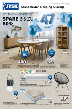 JYSK Aktuelle Prospekt ab 21.03.2026 gültig
