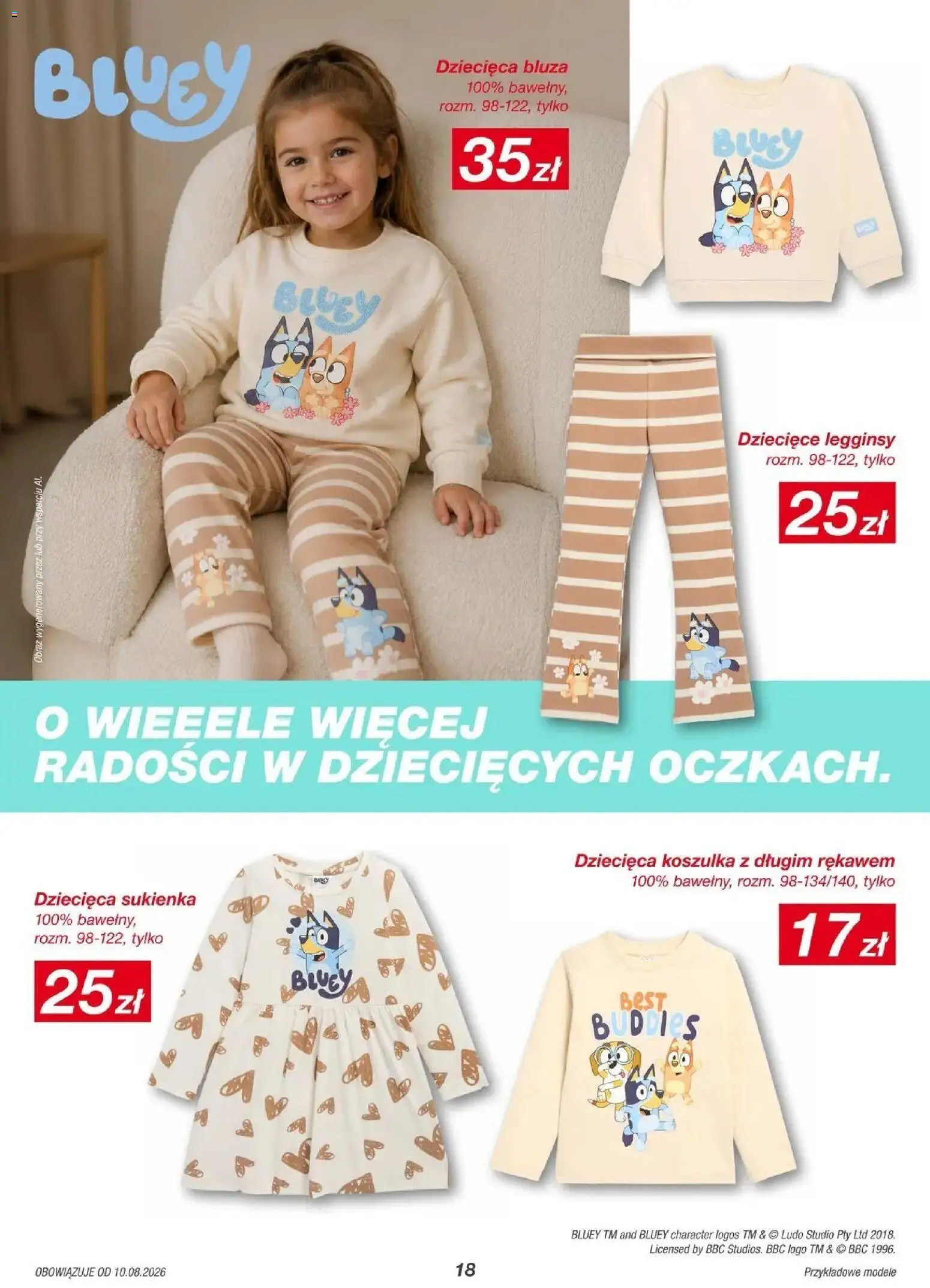 Kik gazetka od 10.08.2026 | Strona: 18 | Produkty: Legginsy, Sukienka