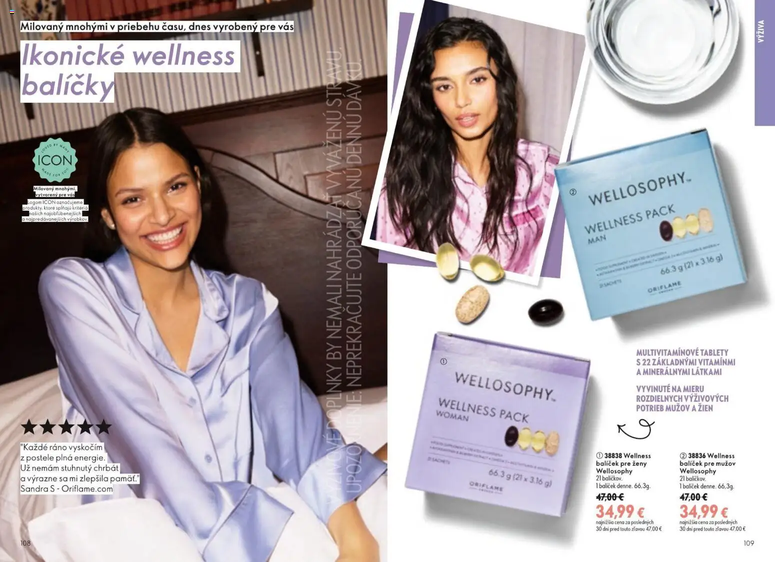 Nové Oriflame akcie – leták je platný od 19.08.2026 | Strana: 55 | Produkty: Postele