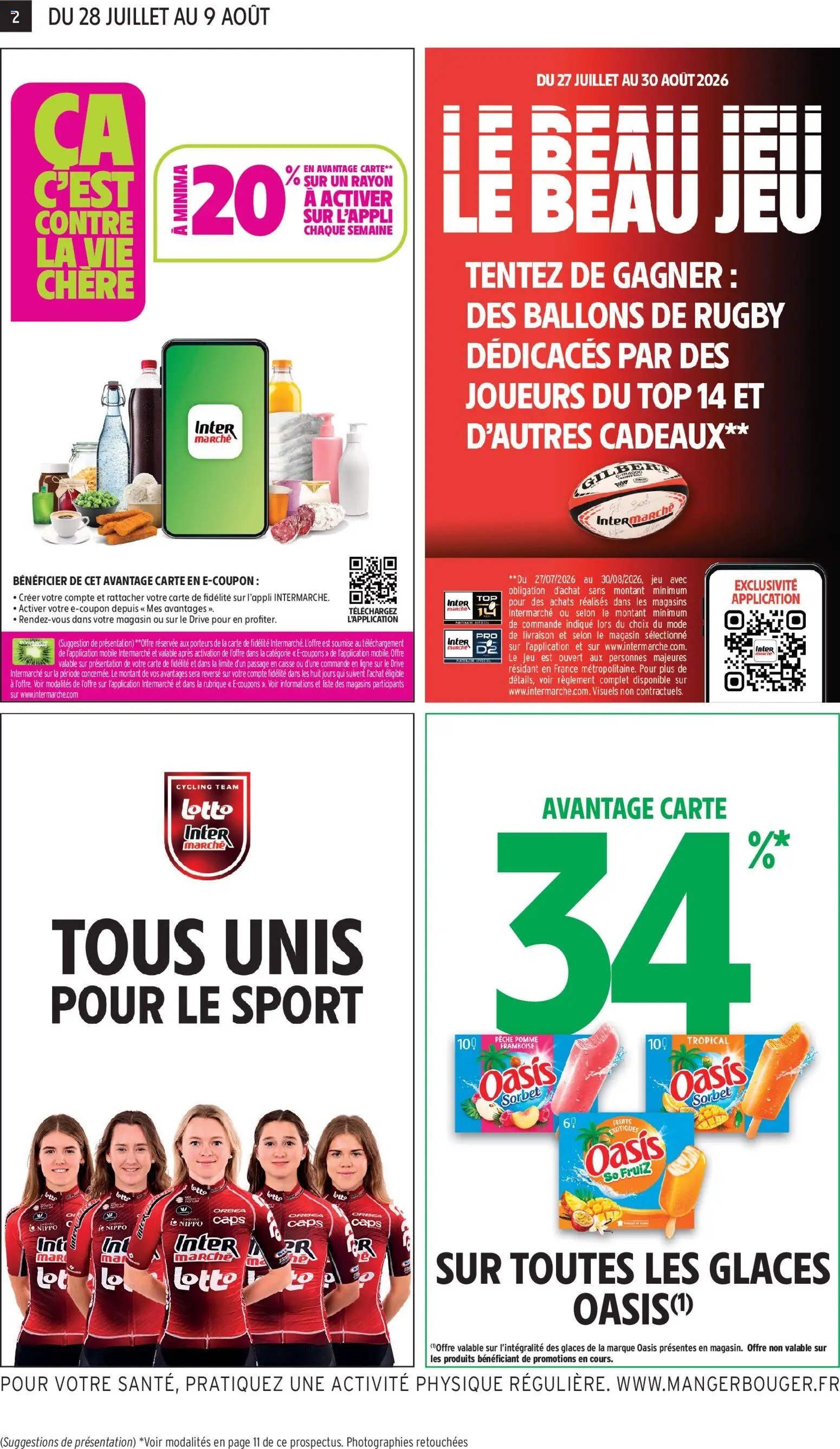 {H1} | Page: 2 | Produits: Glaces, Pêche, Pomme