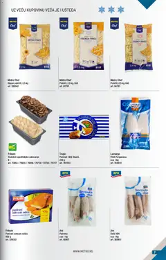 Metro katalog BMPL - pregled Metro kataloga - važi od 01.05.2026 | Strana: 7 | Proizvode: Pastrmka, Sladoled, Pakovanje, Riba