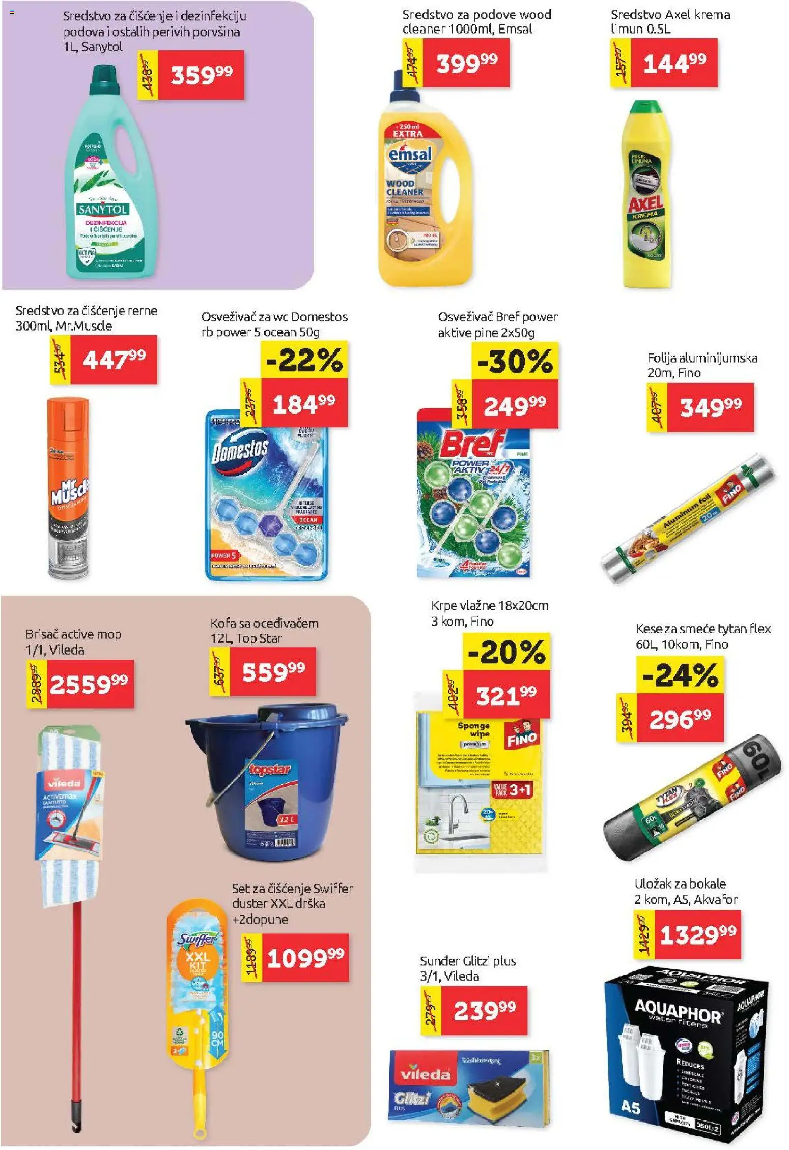 SuperVERO katalog - važi od 20.08.2026 | Strana: 24 | Proizvode: Bref, Miris, Wc, Sanytol
