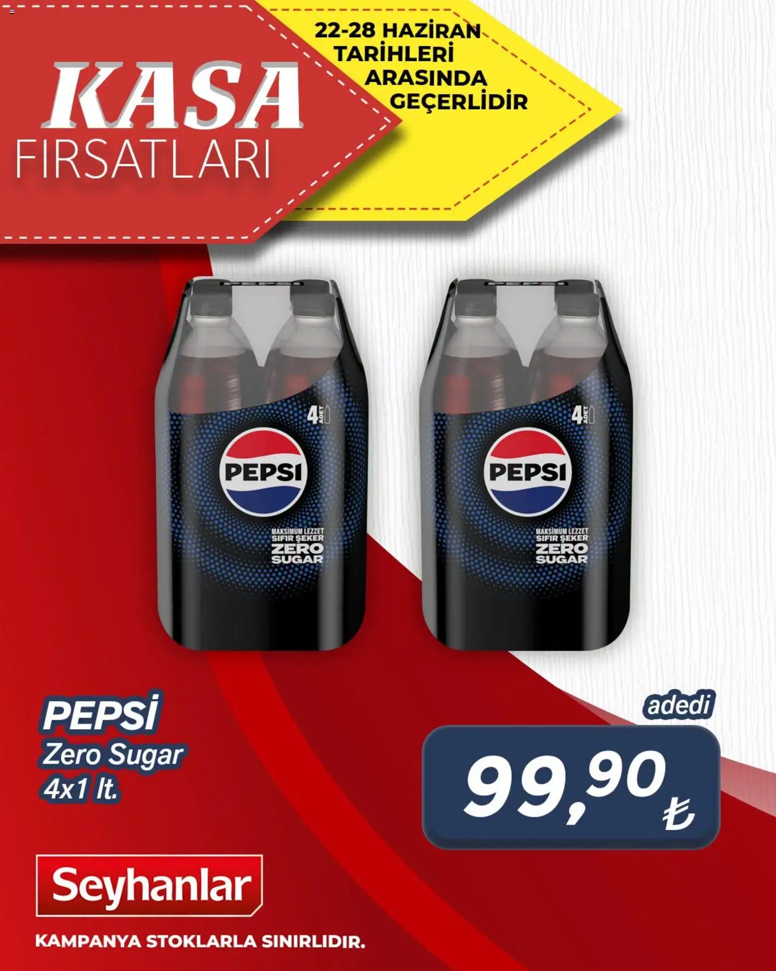 Seyhanlar Market - Katalog Kasa Fırsatları - 22 Haziran 2026 tarihinden itibaren geçerlidir | Sayfa: 3