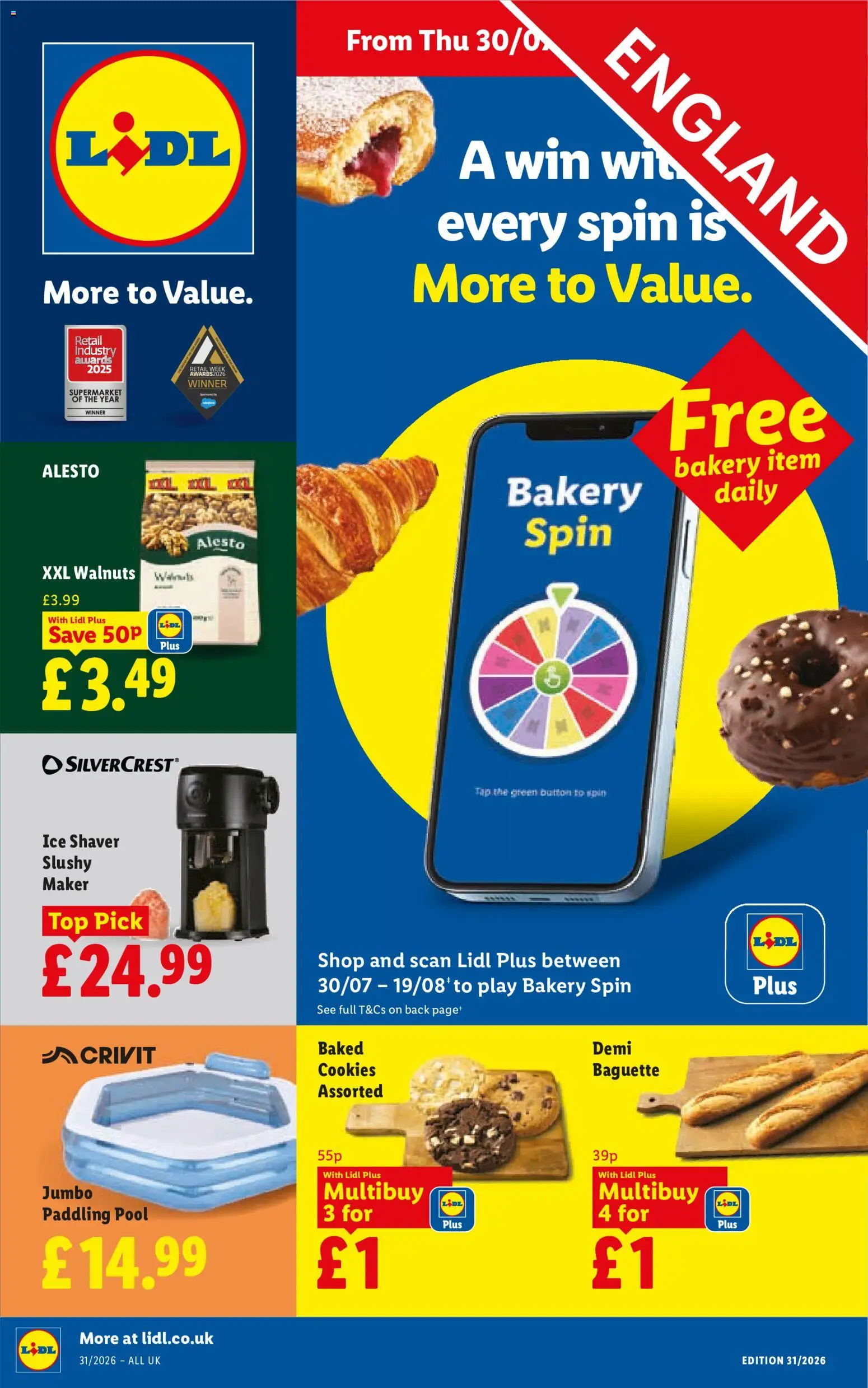 Weekly offers Lidl (30/07/2026 - 05/08/2026) cover
