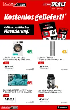 Media Markt Prospekt ab 10.08.2026 gültig