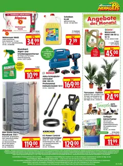 HERKULES Bau & Garten ab 22.06.2026 gültig | Seite: 16 | Produkte: Bosch, Bad, Hochdruckreiniger, Ladegerät