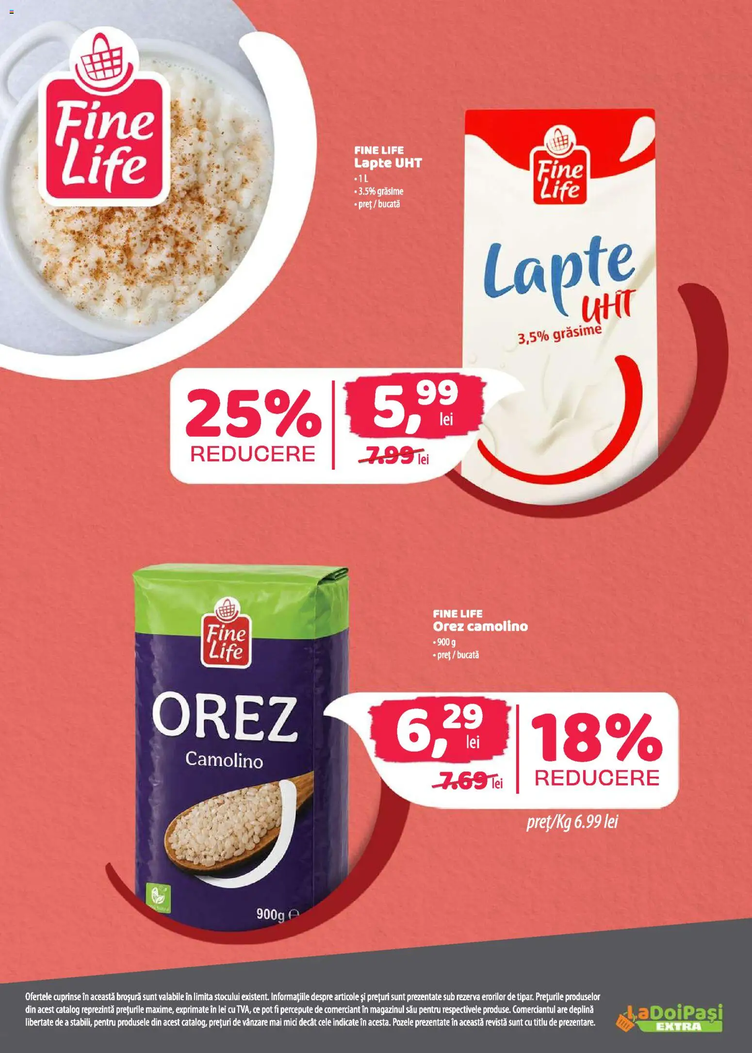 Noul catalog LaDoiPași – valabil de la 01.06.2026 | Pagină: 20 | Produse: Mici, Lapte, Orez