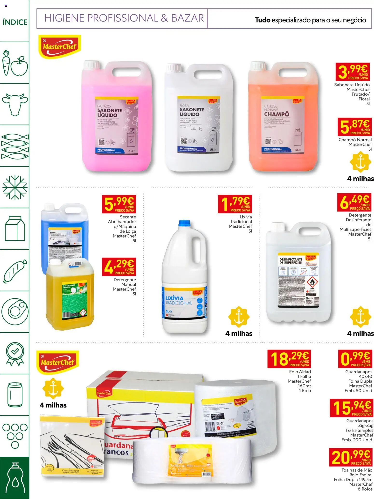 Recheio folheto Horeca Madeira │ válido de 06/10/2026 | Página: 30 | Produtos: Champô, Abrilhantador, Sabonete líquido, Detergente