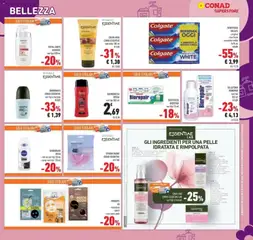 Anteprima del volantino Conad volantino Sesto San Giovanni valido a partire dal 09/09/2026 | Pagina: 15 | Prodotti: Spugna, Dentifricio, Ingredienti, Bagno