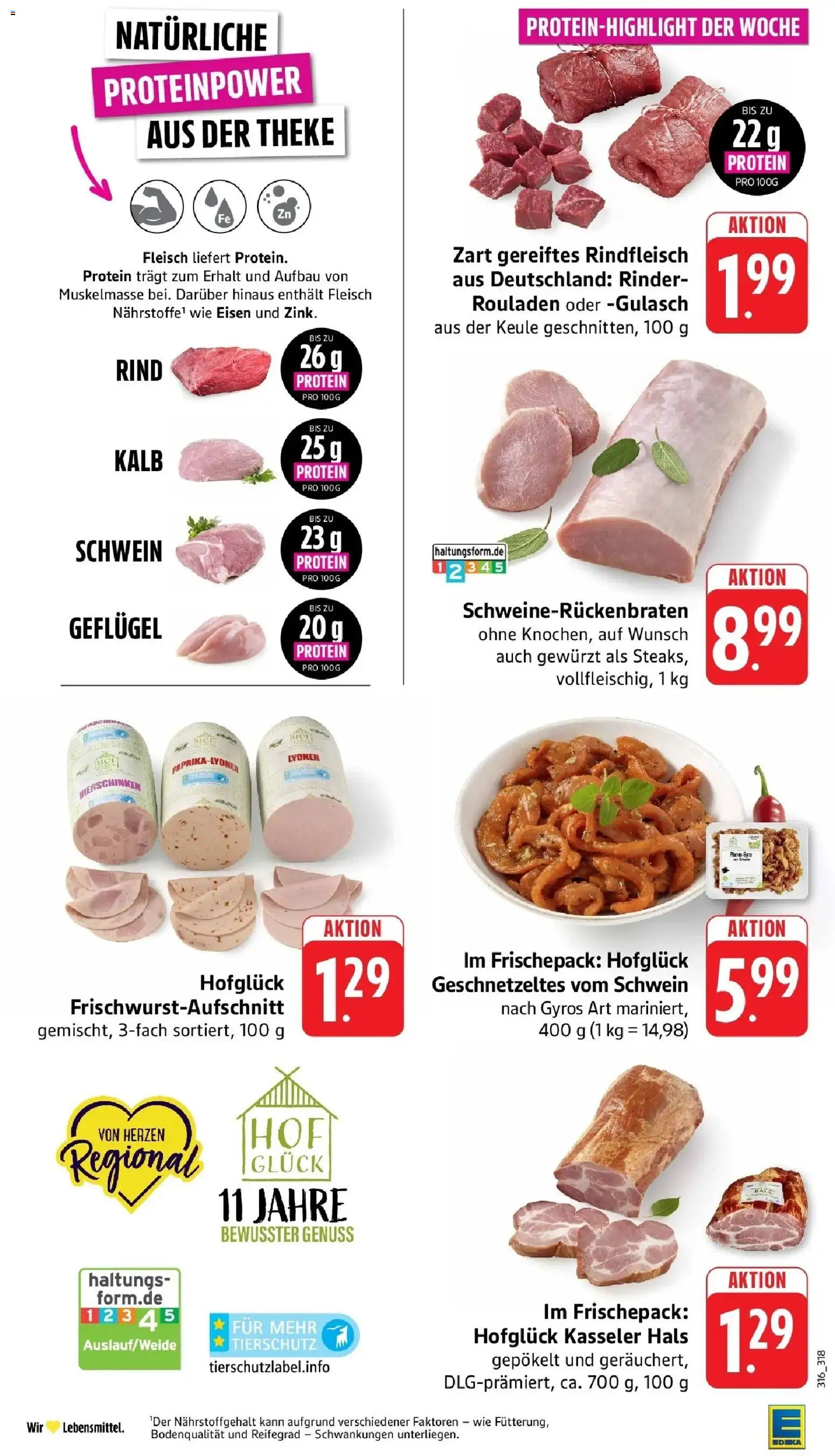 Edeka Prospekt Weinstadt-Großheppach (ab 28.09.2026) » Angebote Online | Seite: 4 | Produkte: Theke, Gyros, Gulasch, Rindfleisch