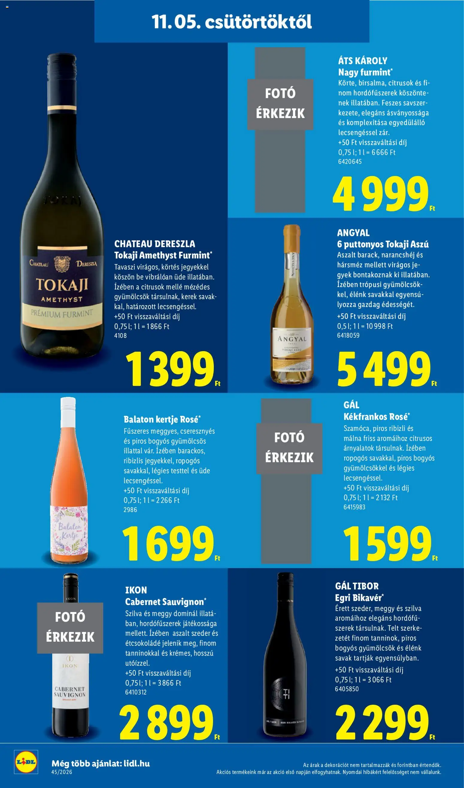 Lidl akciós ujság - amely érvényes a következő dátumtól: 2026.11.05. | Oldal: 24